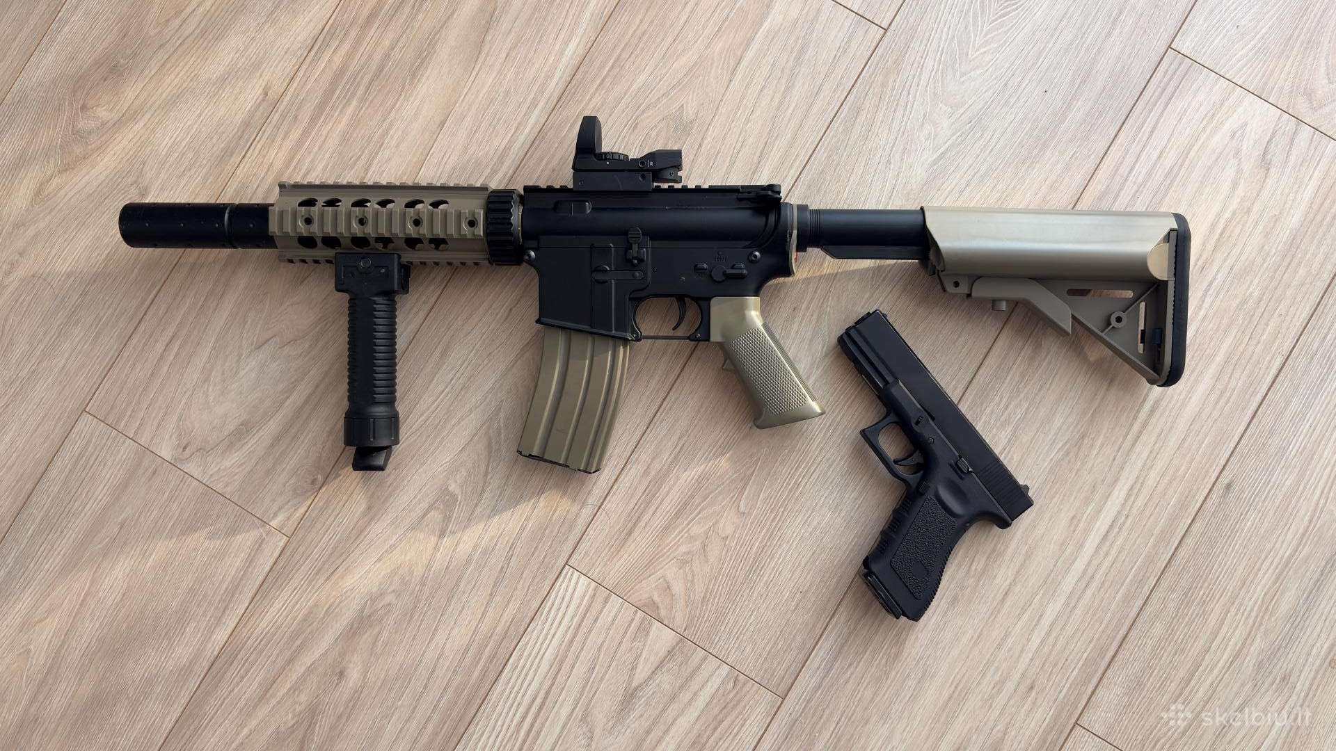M4 ir Glock17