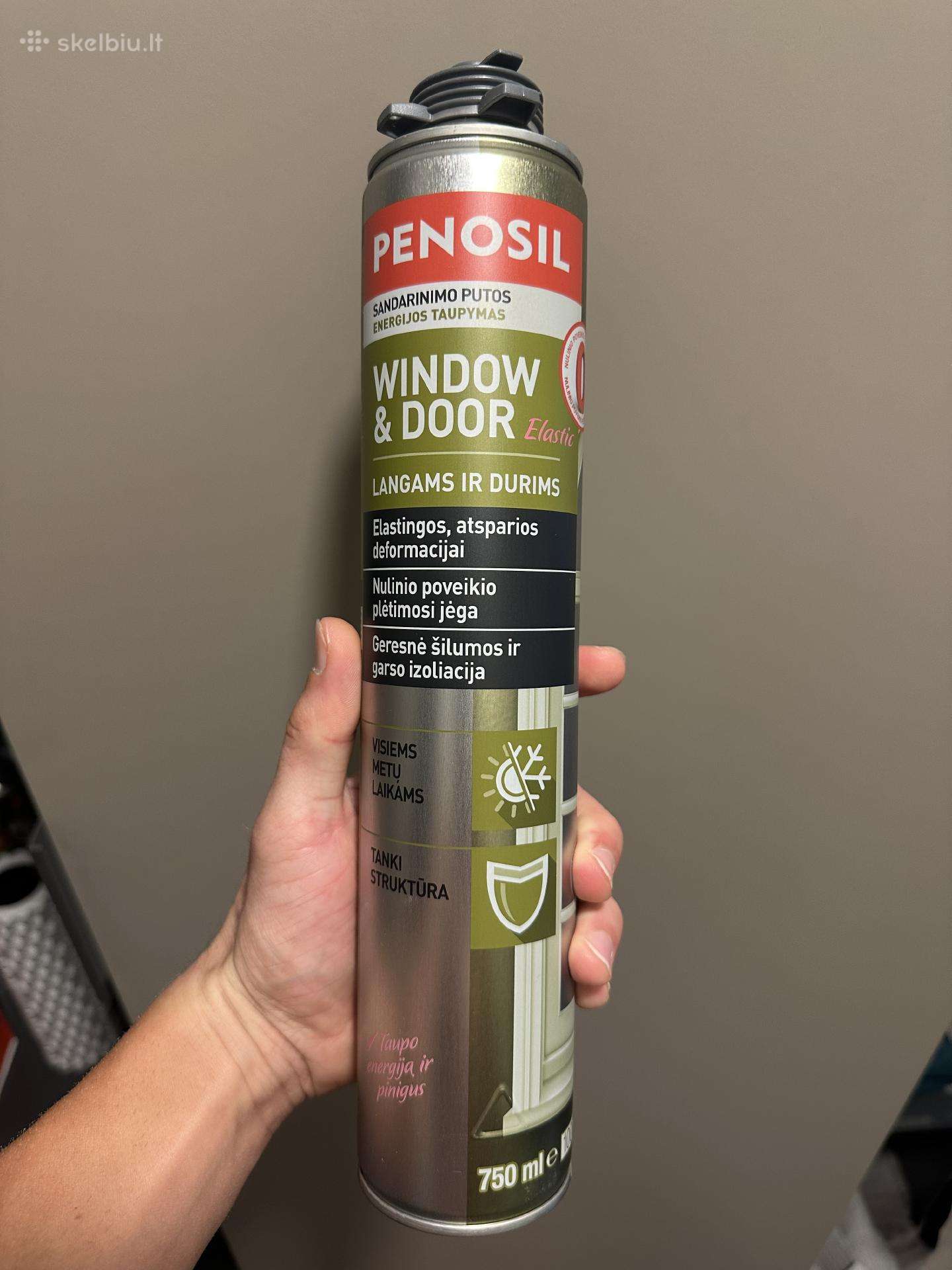 Eurovent Uno 25 m + Penosil Window & Door Elastic