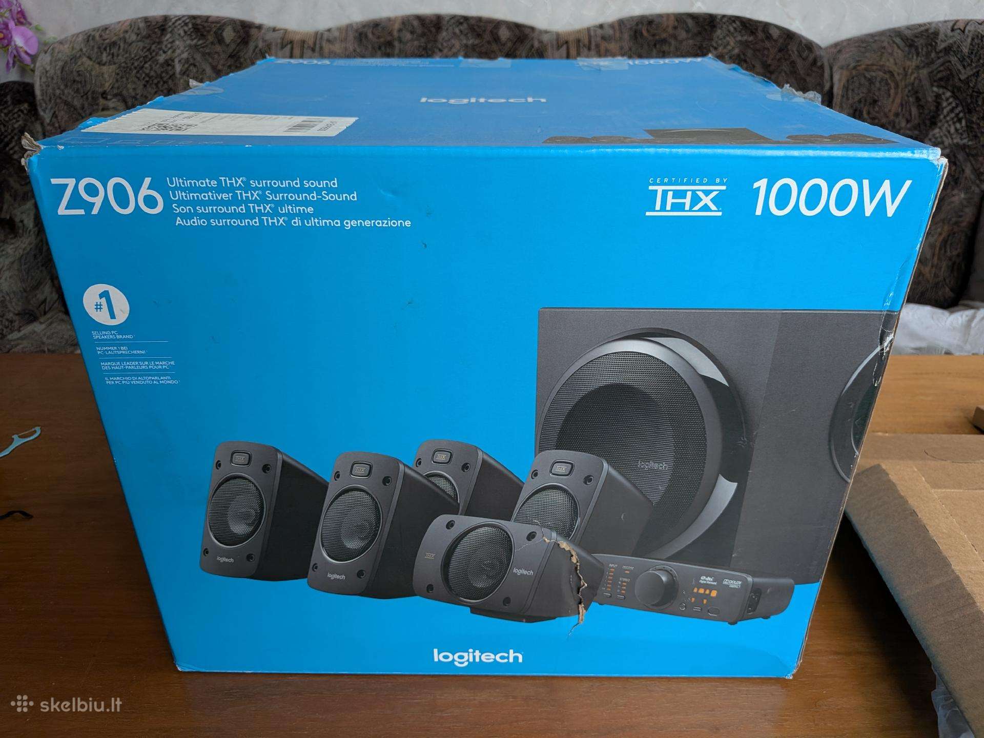 Garso kolonėles Logitech Z906