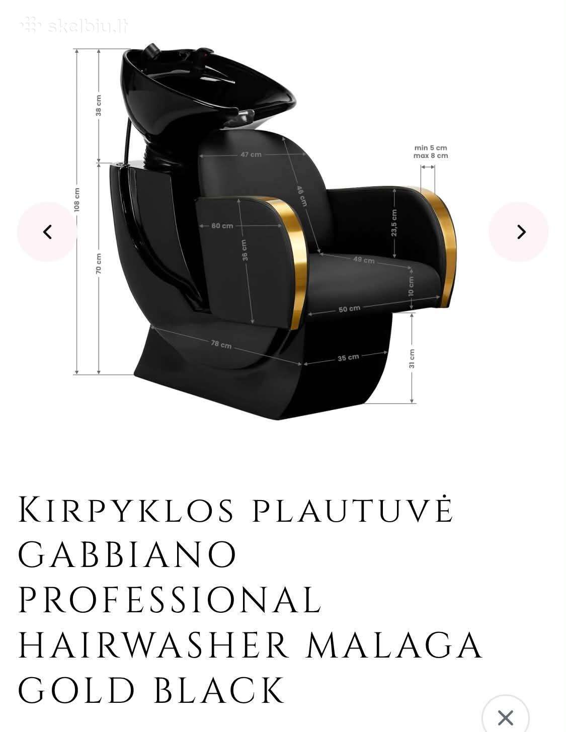 Kirpyklos plautuvė