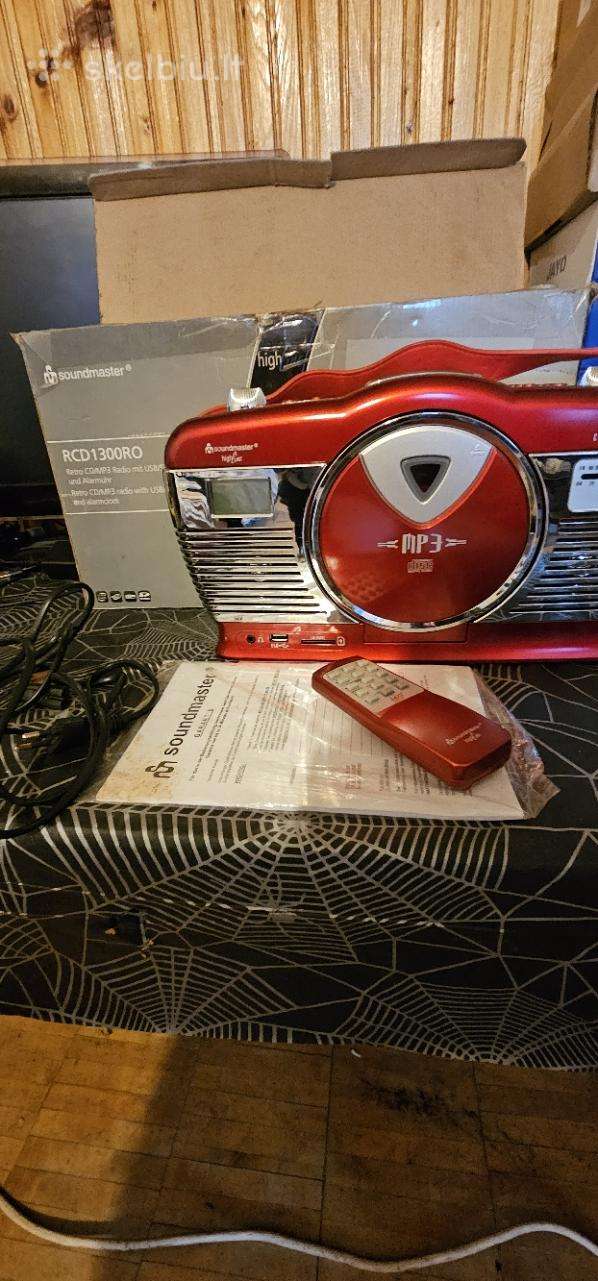 Grotuvas Soundmaster