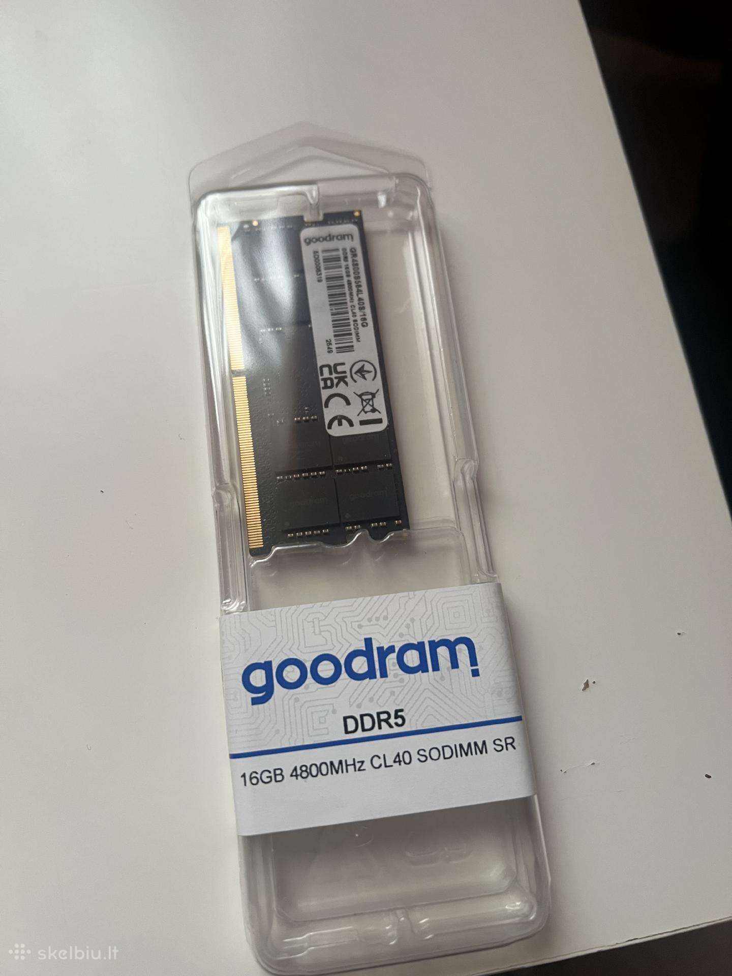 Ddr5 16gb Sodimm 4800mhz