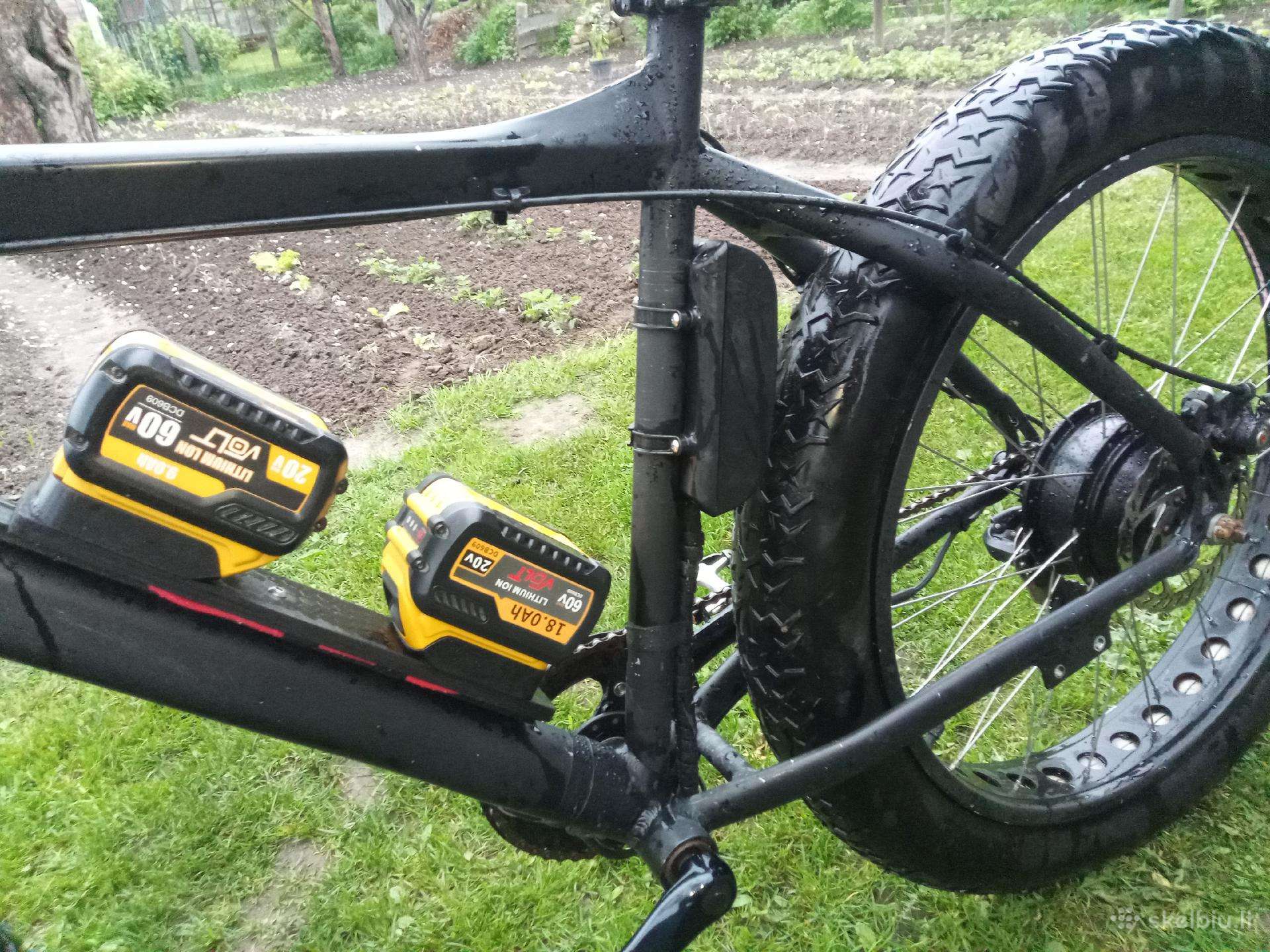 Aliumininus Elektrinis dviratis Fatbike