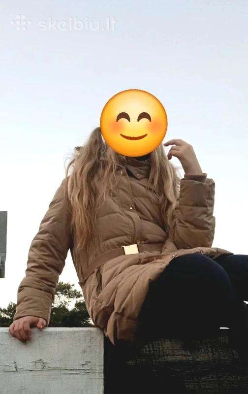 Pūkinė striukė
