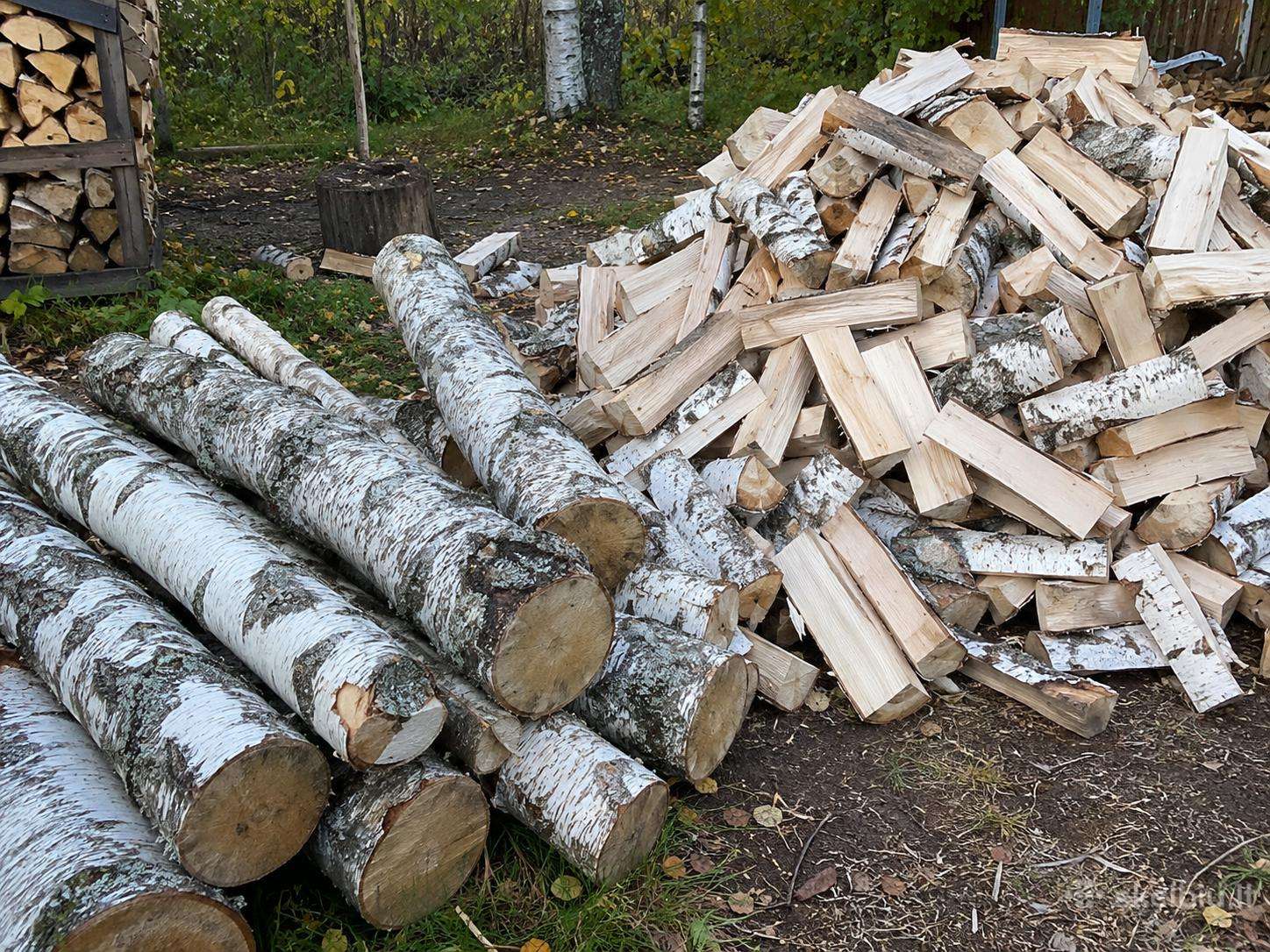 Parduodamos Malkos – Beržas, Mišrios.