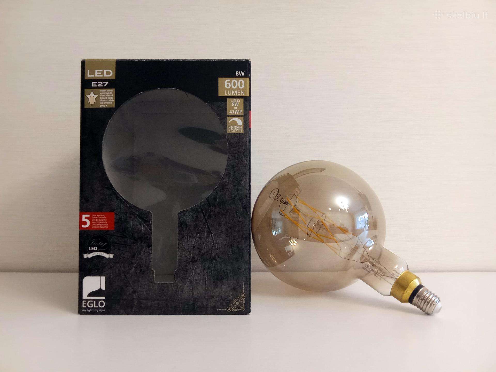 Eglo 8w LED Lempa E27 2100k