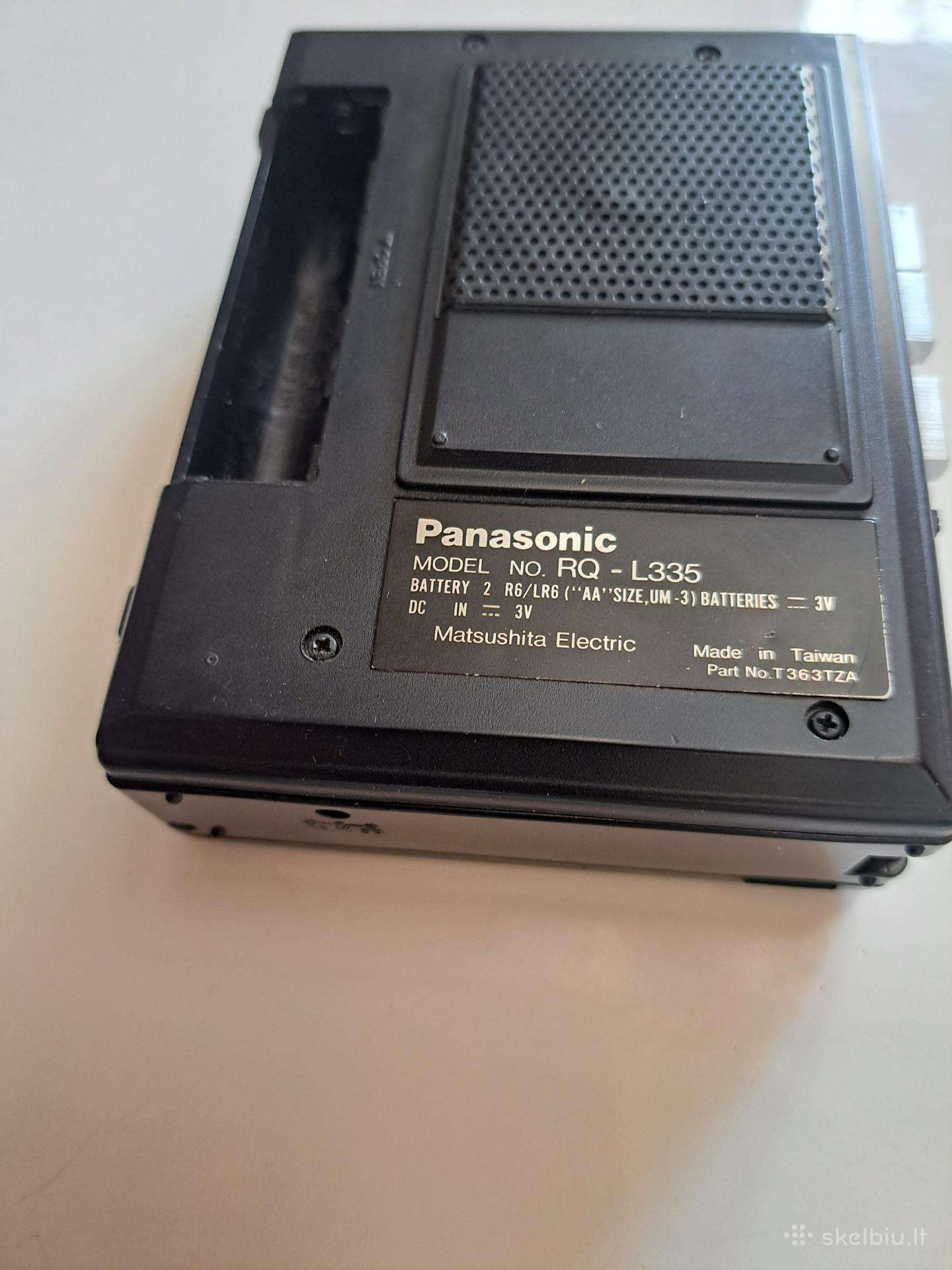 Irasantis monoplejeris su garsekalbiu Panasonic