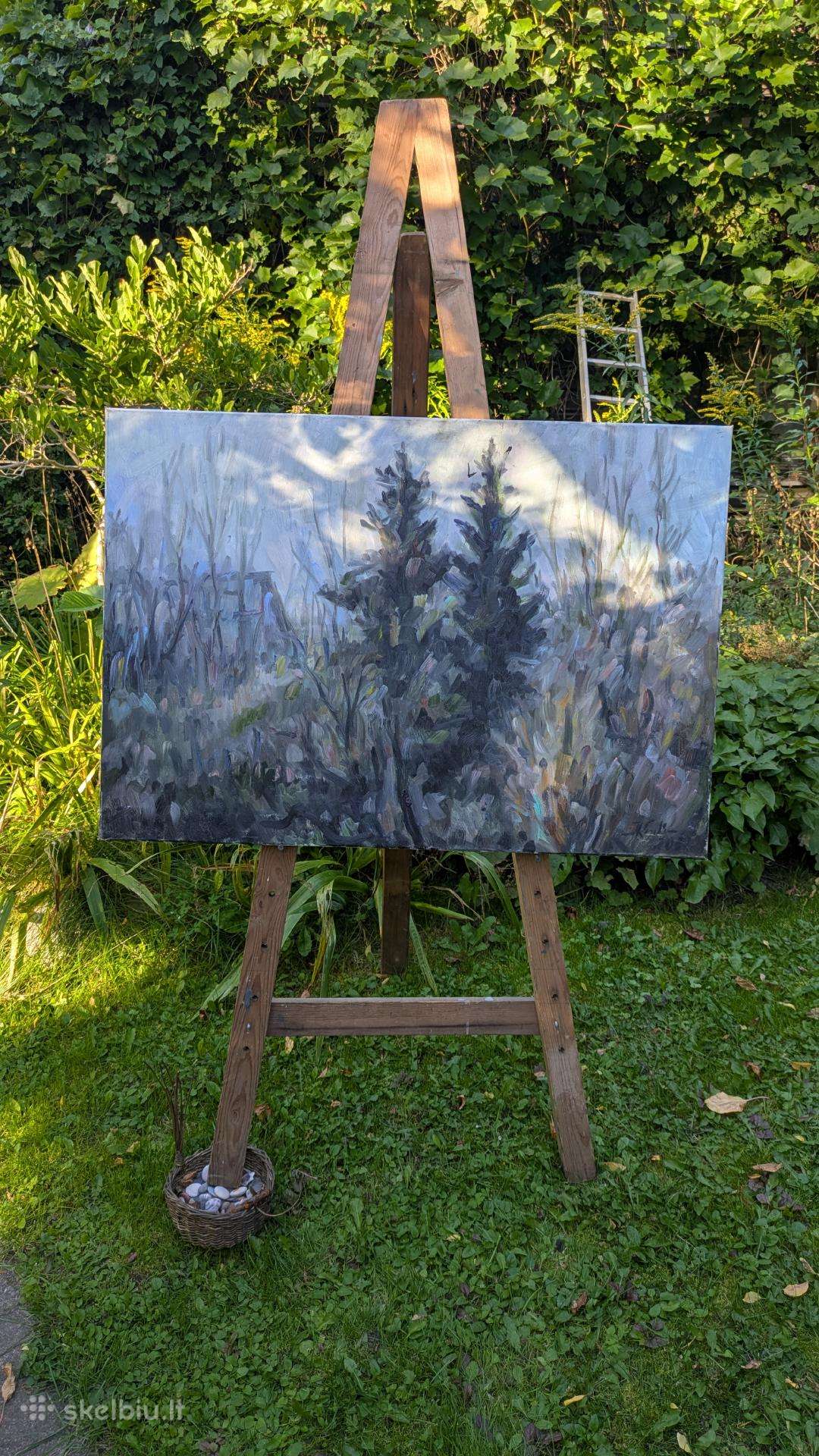 Antanas Kmieliauskas - Dvi pušys - 100x80