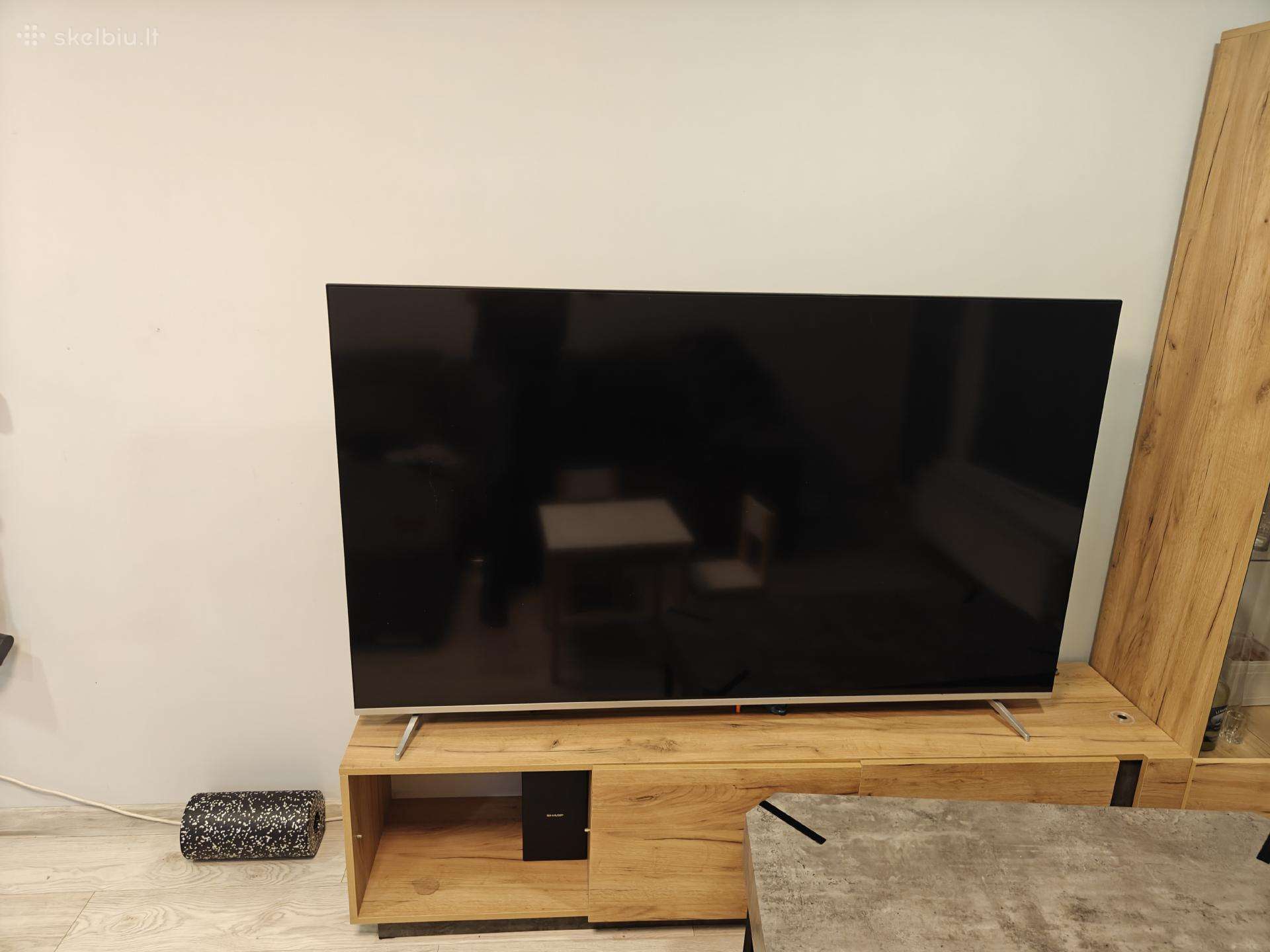 Sharp 75" (189 cm) 4k Google TV + Garso aparatūra