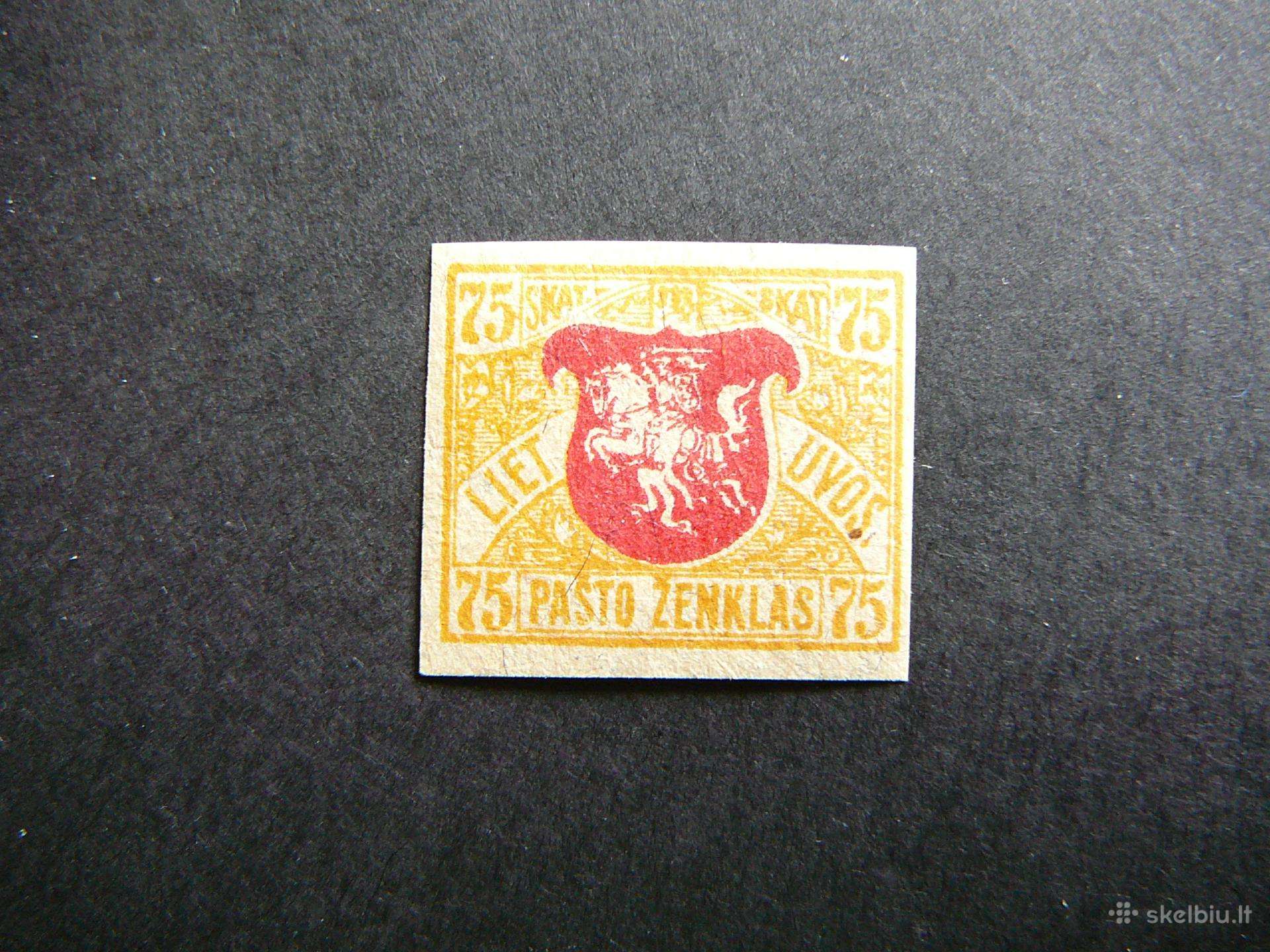 Lietuva 1919 II Berlyno laida Arkliai lit36up