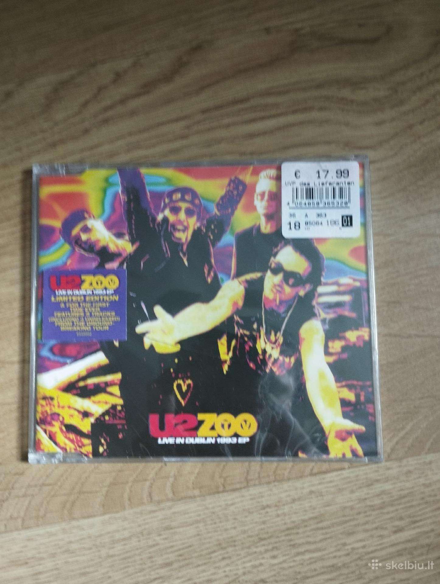 U2 - Zoo Live In Dublin 1993 Ep CD