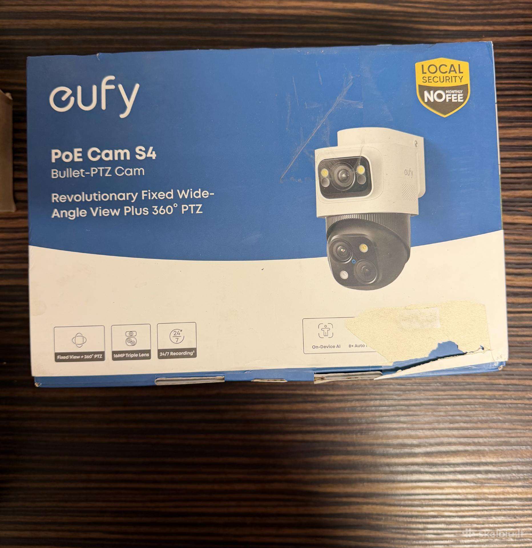 Eufy Poe Cam S4