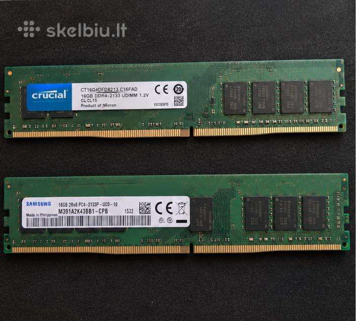 32gb RAM Ddr4 2x16 Cl15