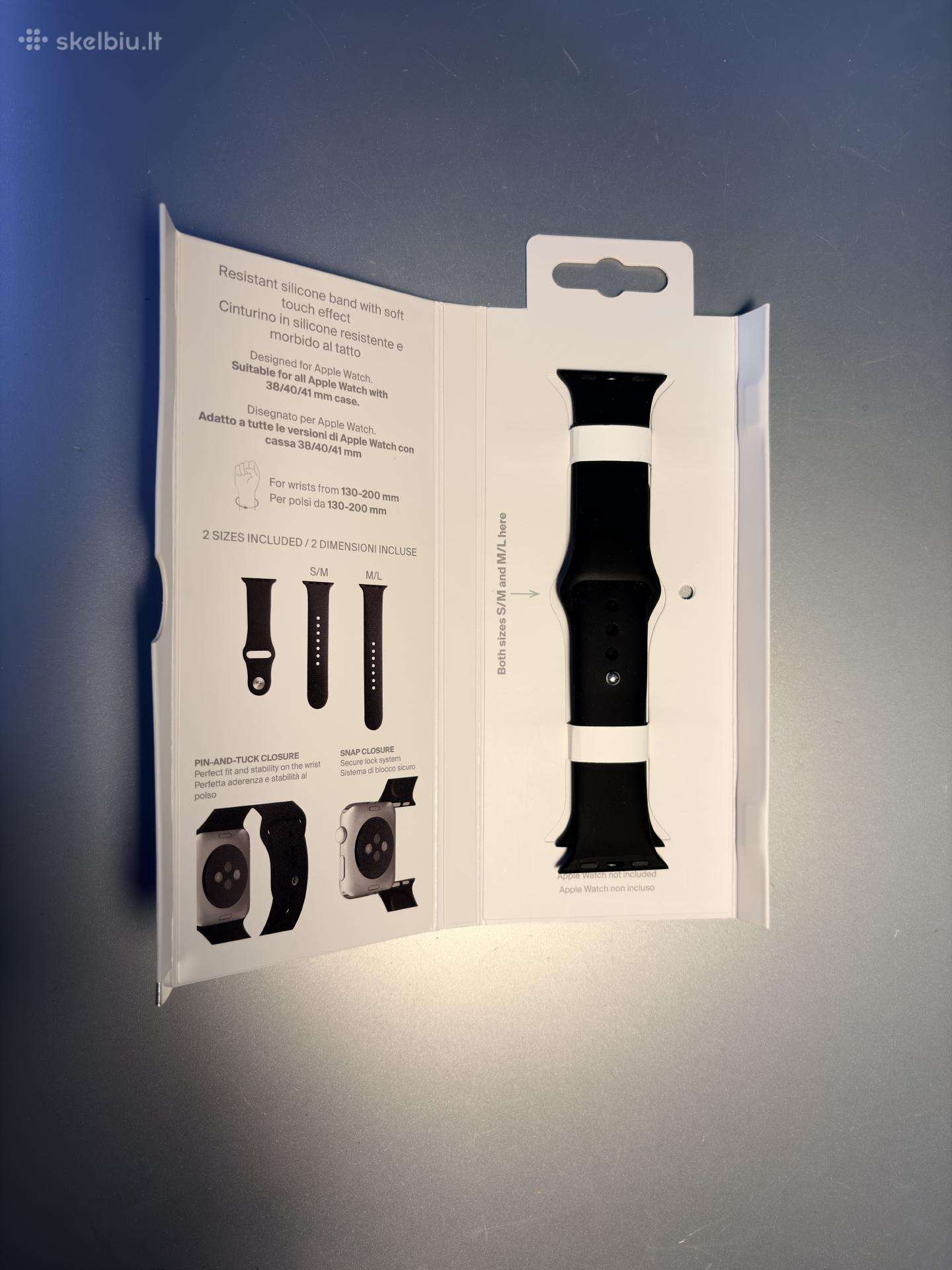 Apple Watch apyrankė silikoninė.