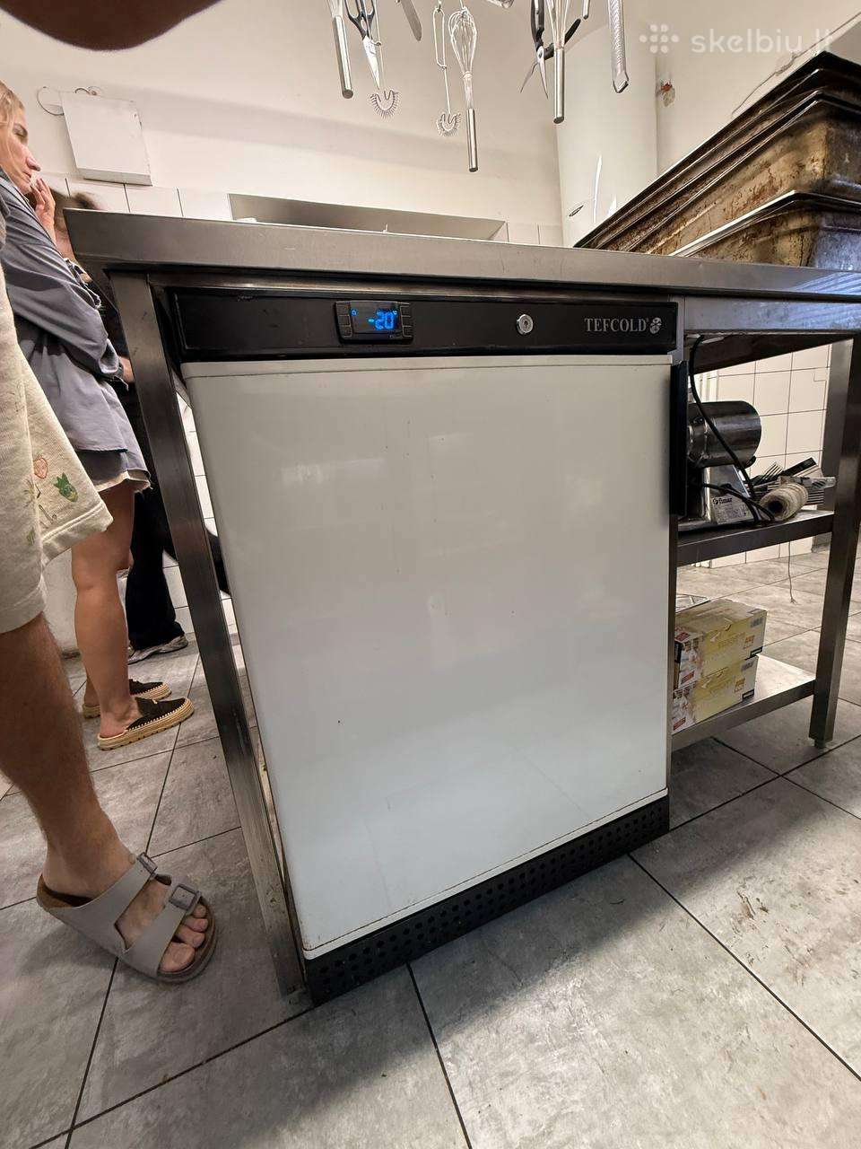 Profesionalus Tefcold Uf200 šaldiklis / морозильни
