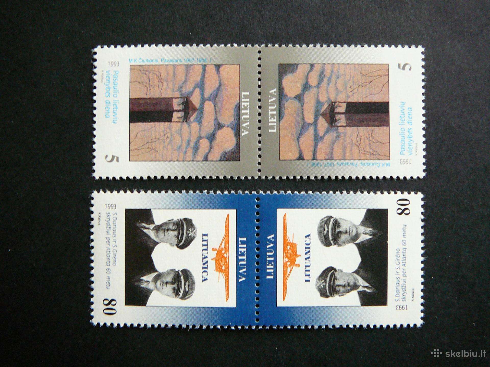 Lietuva 1993 Darius ir Girenas Mnh lit529/0tb