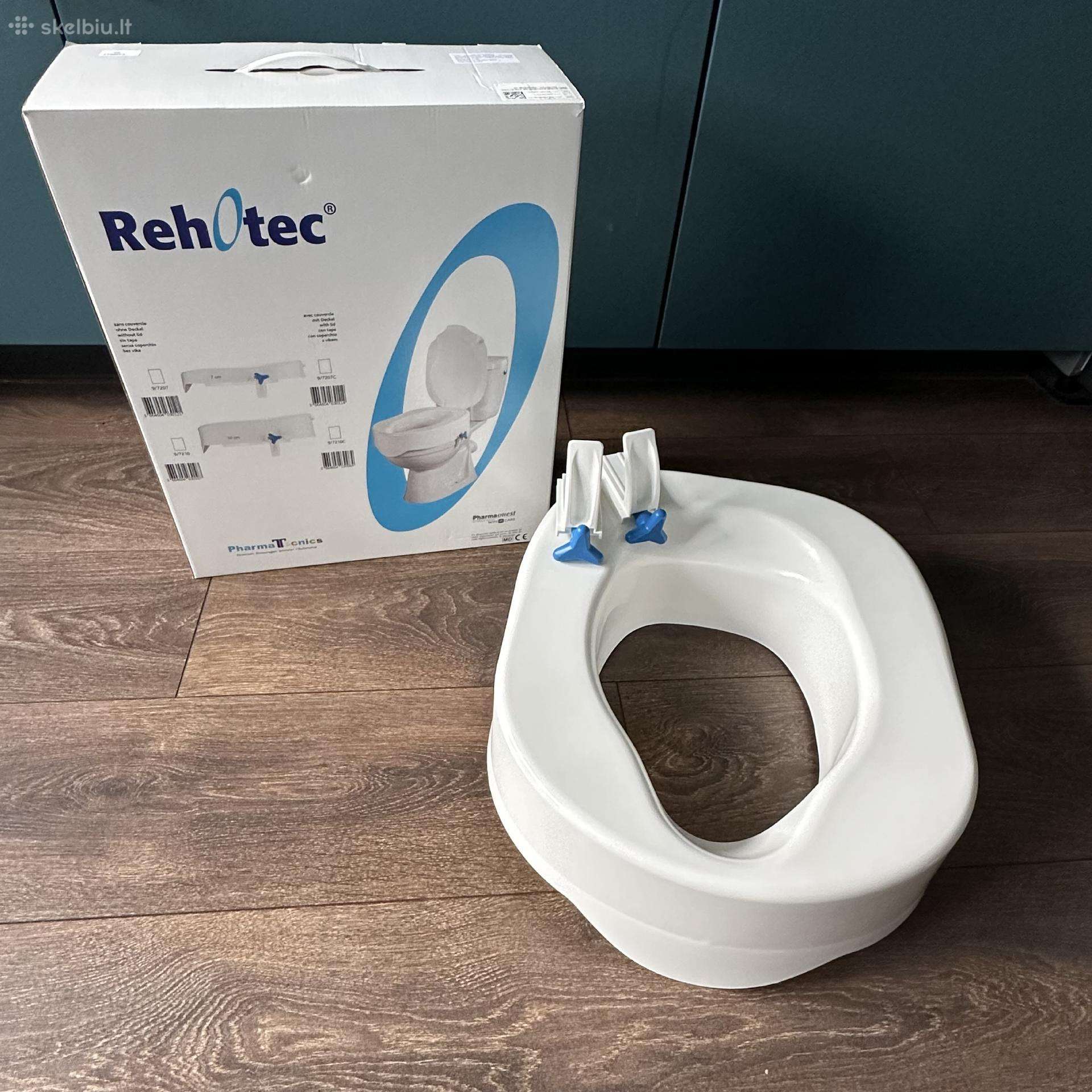 WC paaukštinimas Rehotec, 10 cm labai geros būklės