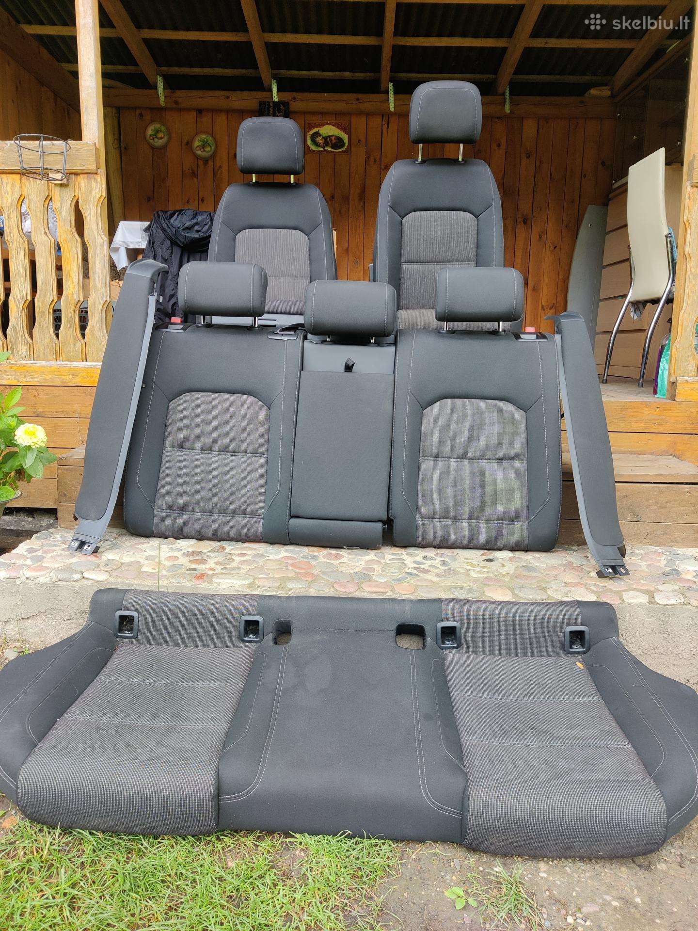 Parduodu VW Passat B8 2015 m. sėdynes