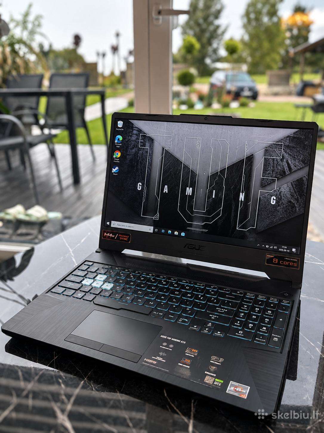 Asus Tuf A15 Ryzen 7 Rtx 3060-6gb 144hz 16gb RAM