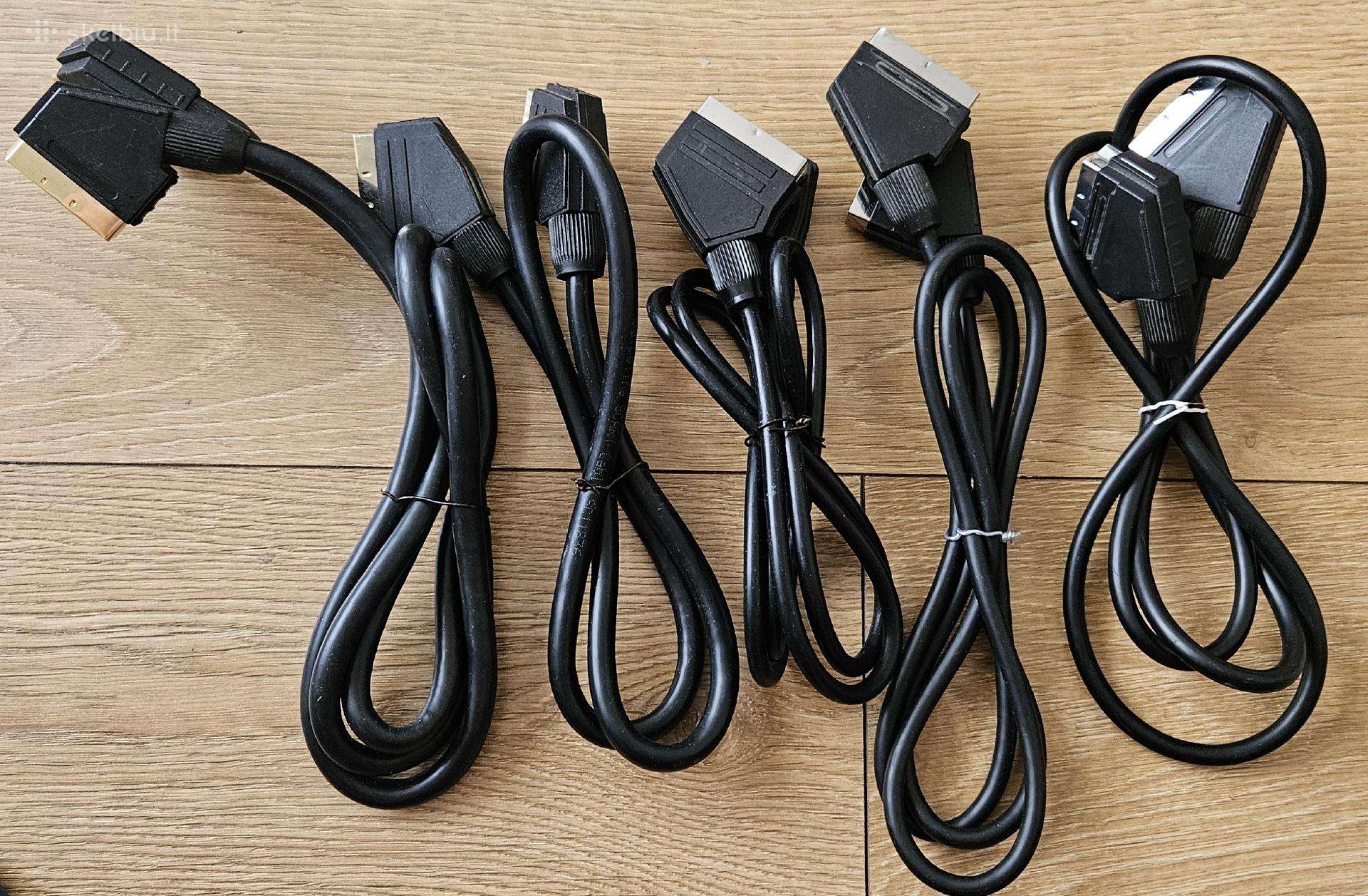 Scart kabeliai