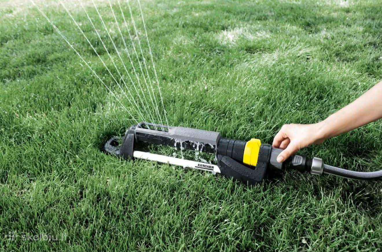 Kärcher įrenginys laistymui ir šlanga su mechanizm