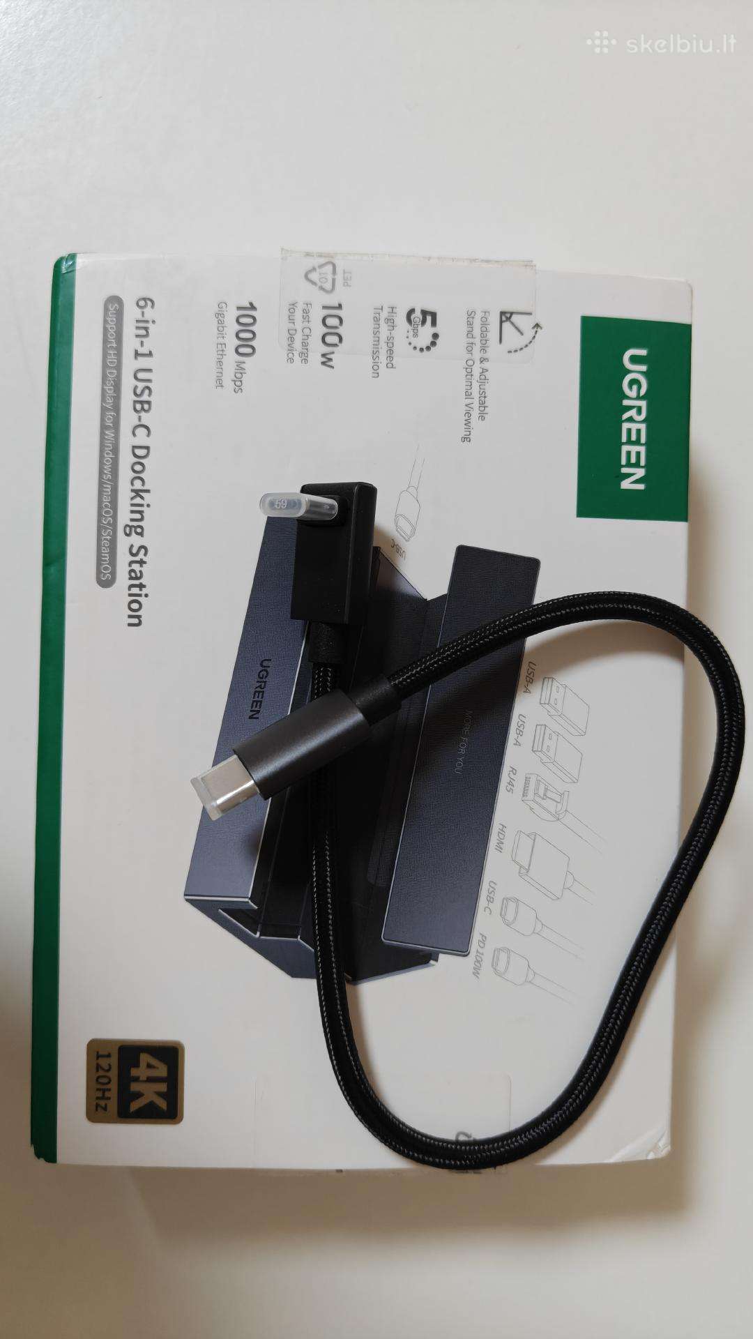 Ugreen 6in1 usb-c Docking station