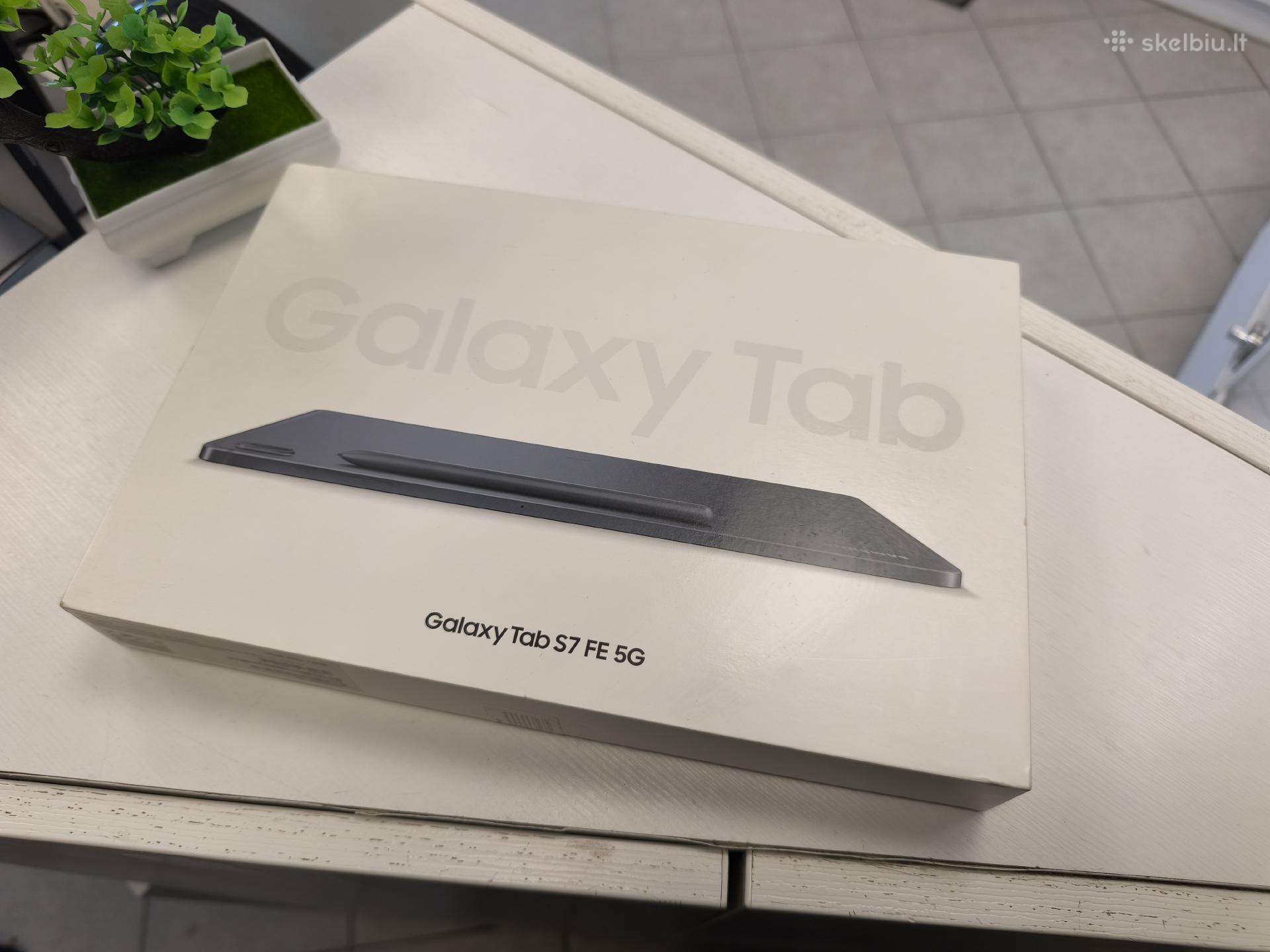 Kaip nauja Samsung Tab S7 Fe planšetė su Garantija