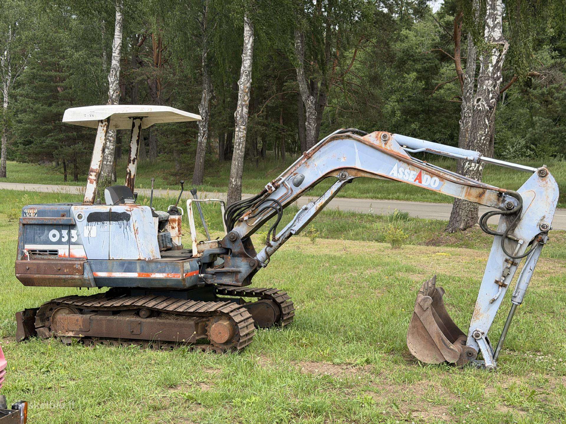 Ekskavatorius Kubota Kh-033 (3,3 t)