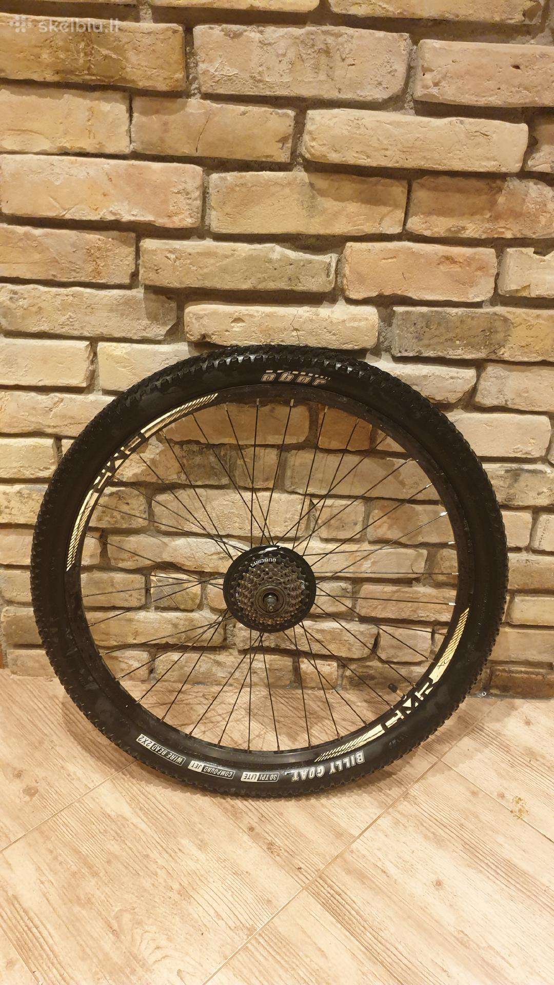 27.5" Dviračio ratas su Shimano mf-tz500 7sp su