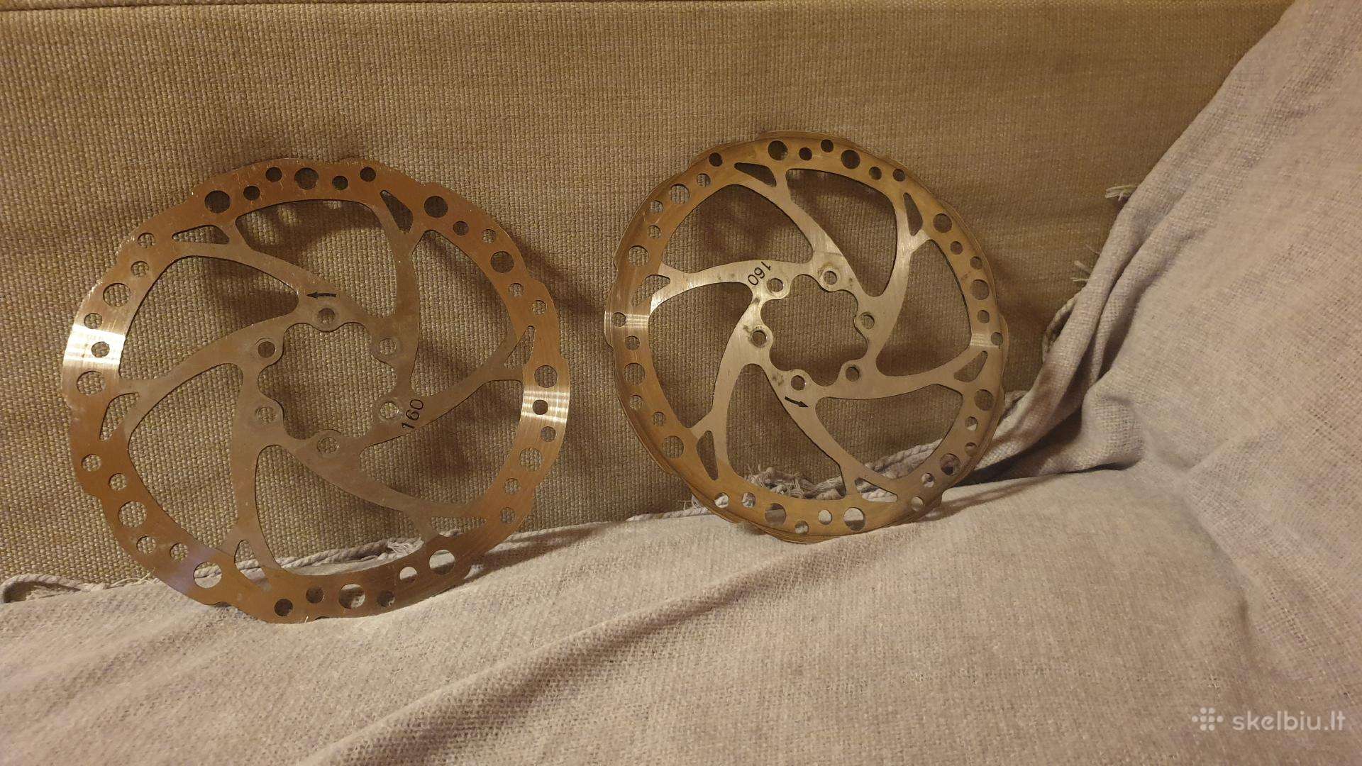 Stabdimo diskai 160mm 2 Vienetai