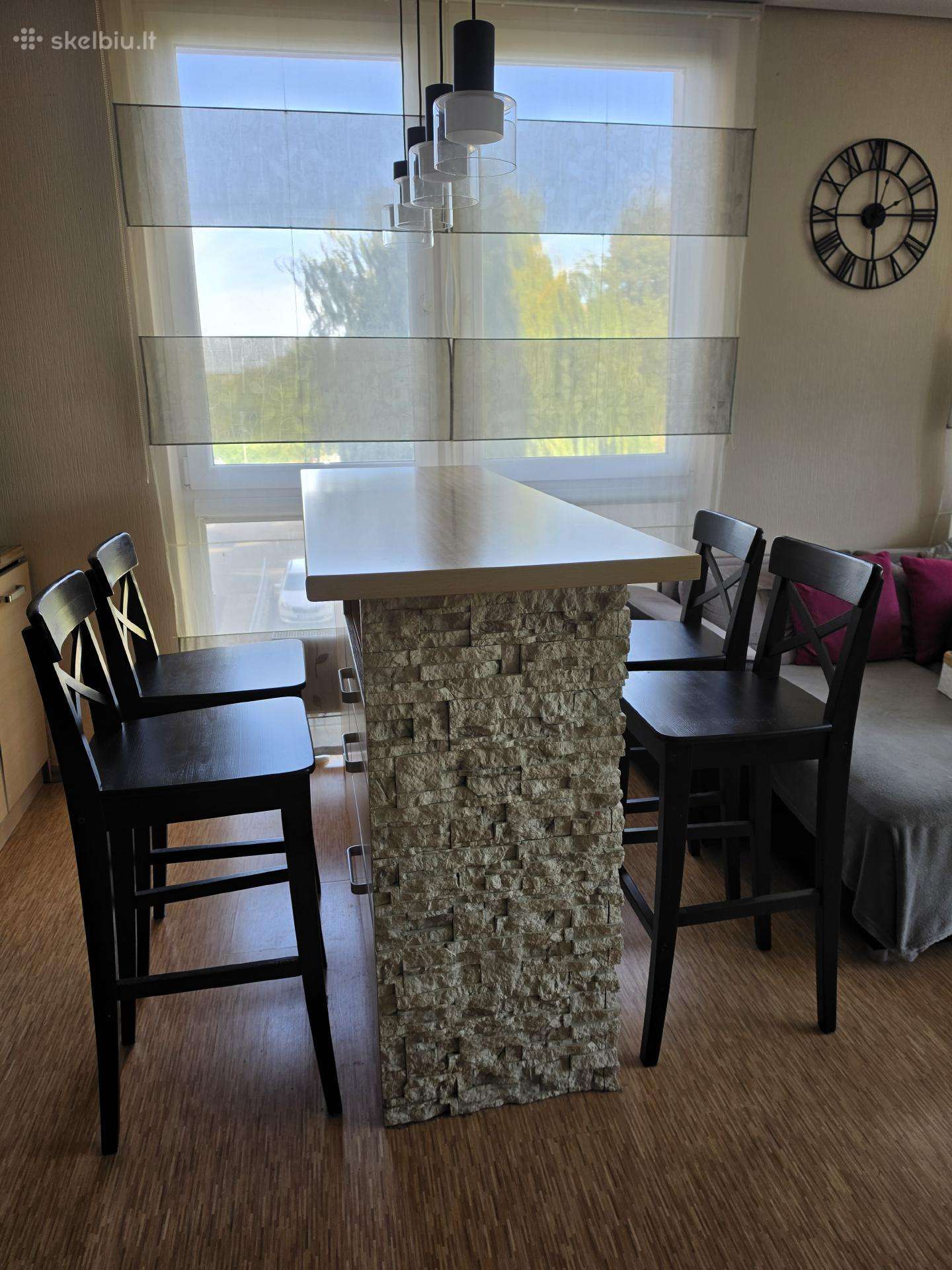 Ikea baro kėdės, 4 vnt