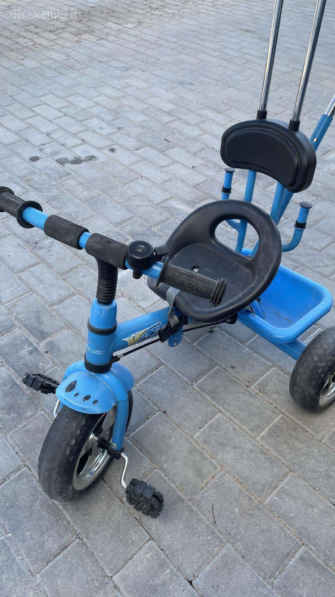 Vaikiškas triratukas dviratukas