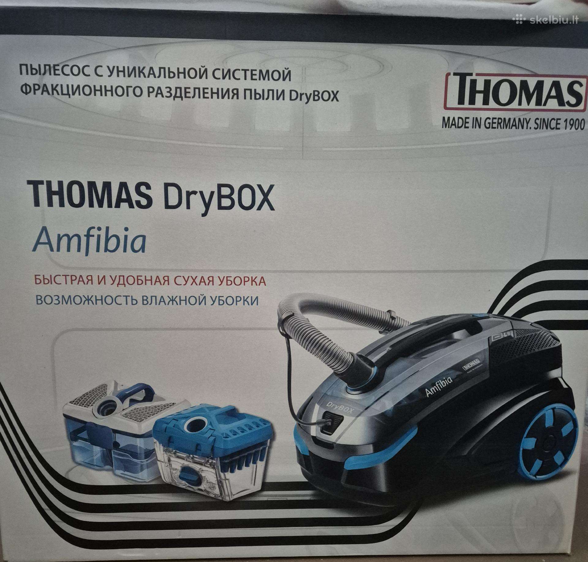 Plaunantis dulkių siurblys Thomas Drybox Amfibia