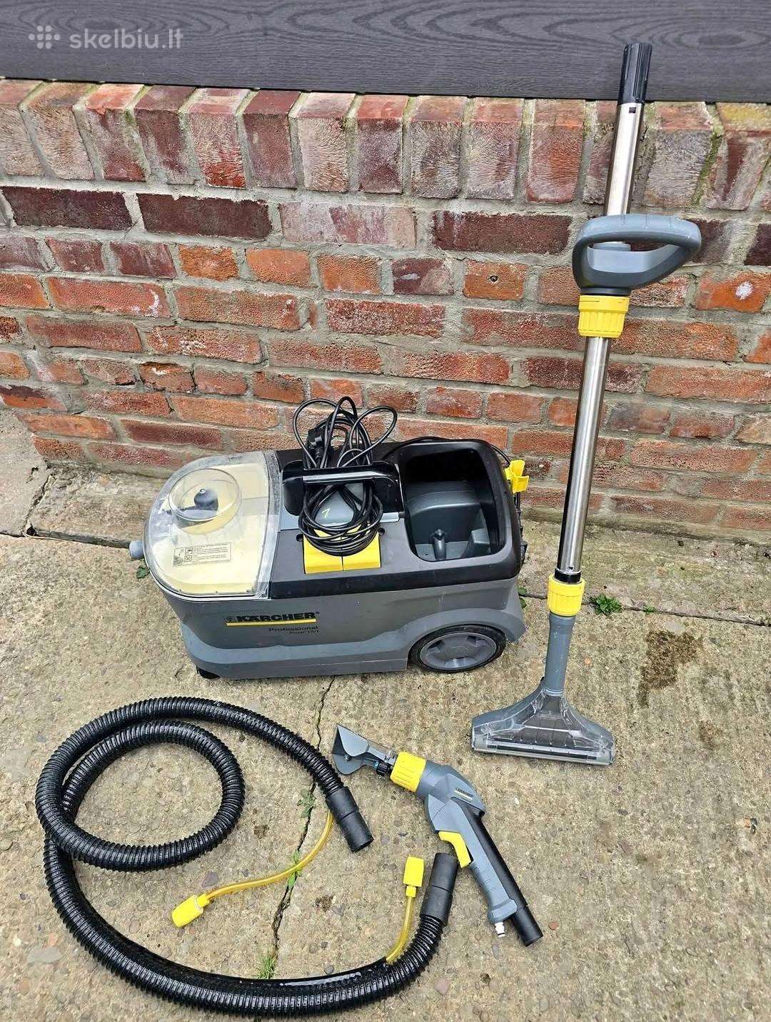 Karcher puzzi 10/1 plaunamas siurblys veikiantis