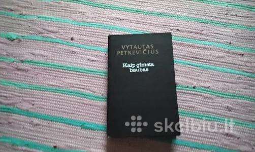 Kaip gimsta baubas Vytautas Petkevičius