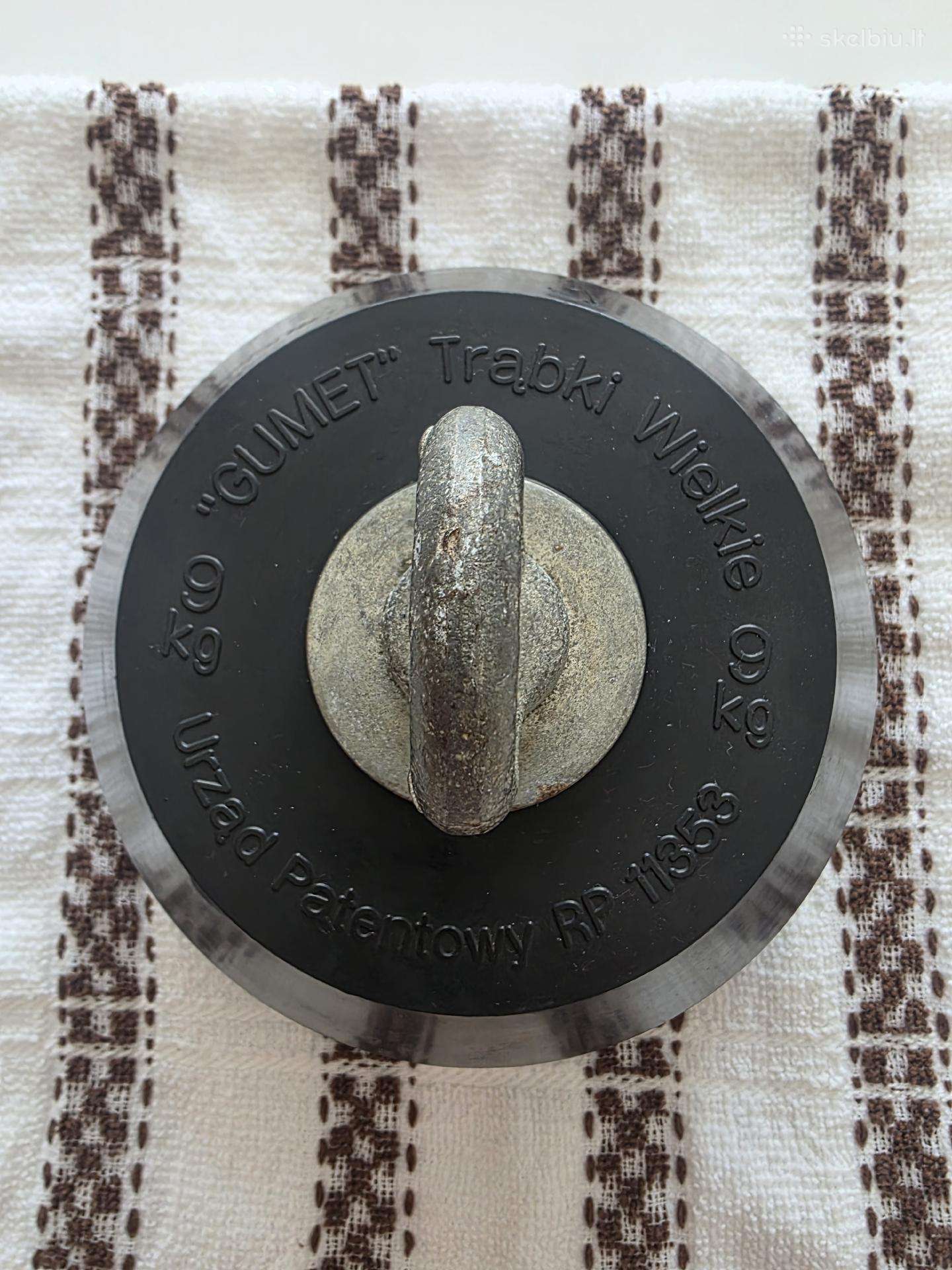 Inkaras 9 Kg Padengtas Guma .