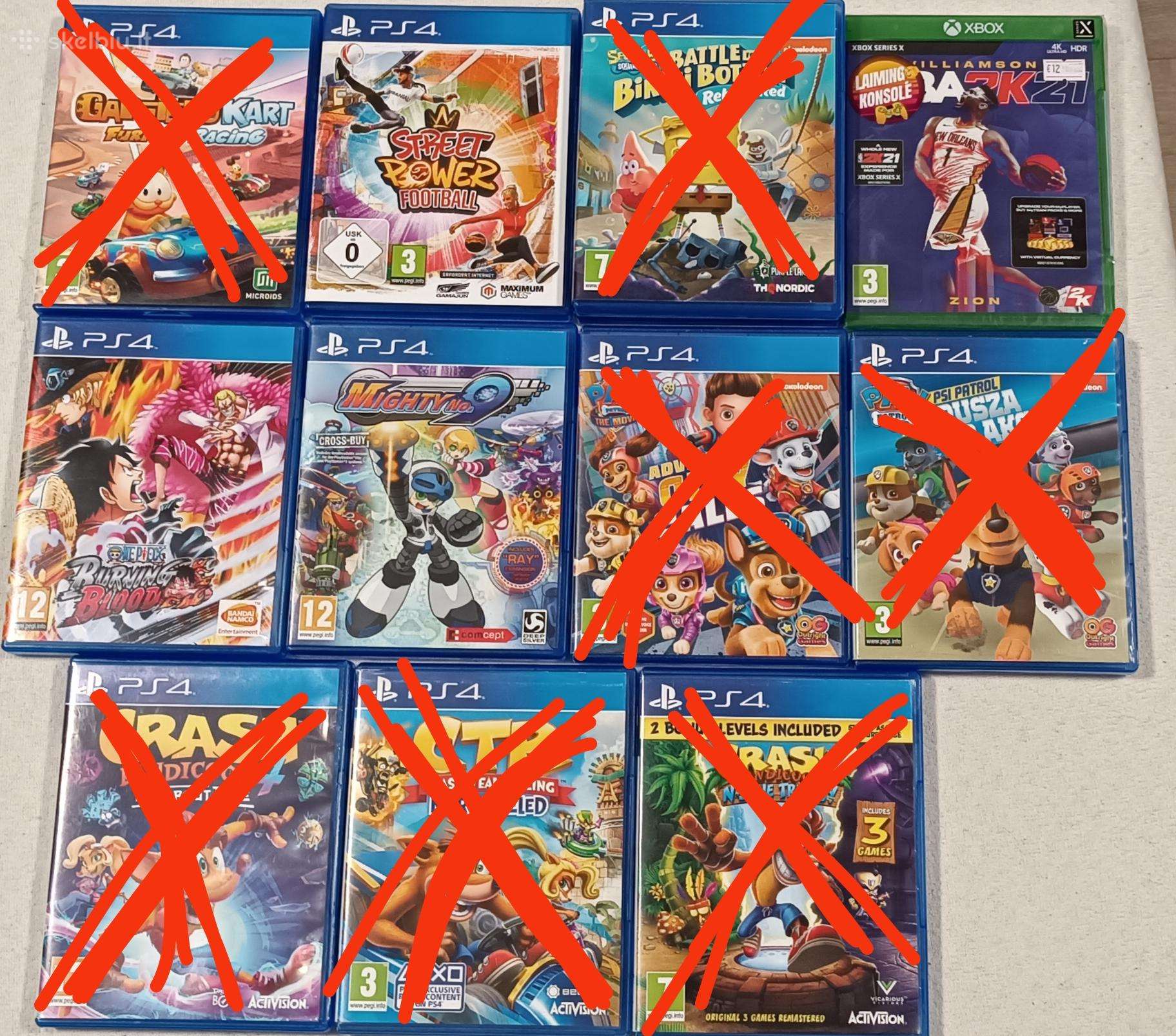 Ps4/ps5 Žaidimai Atnaujinta (07-27)
