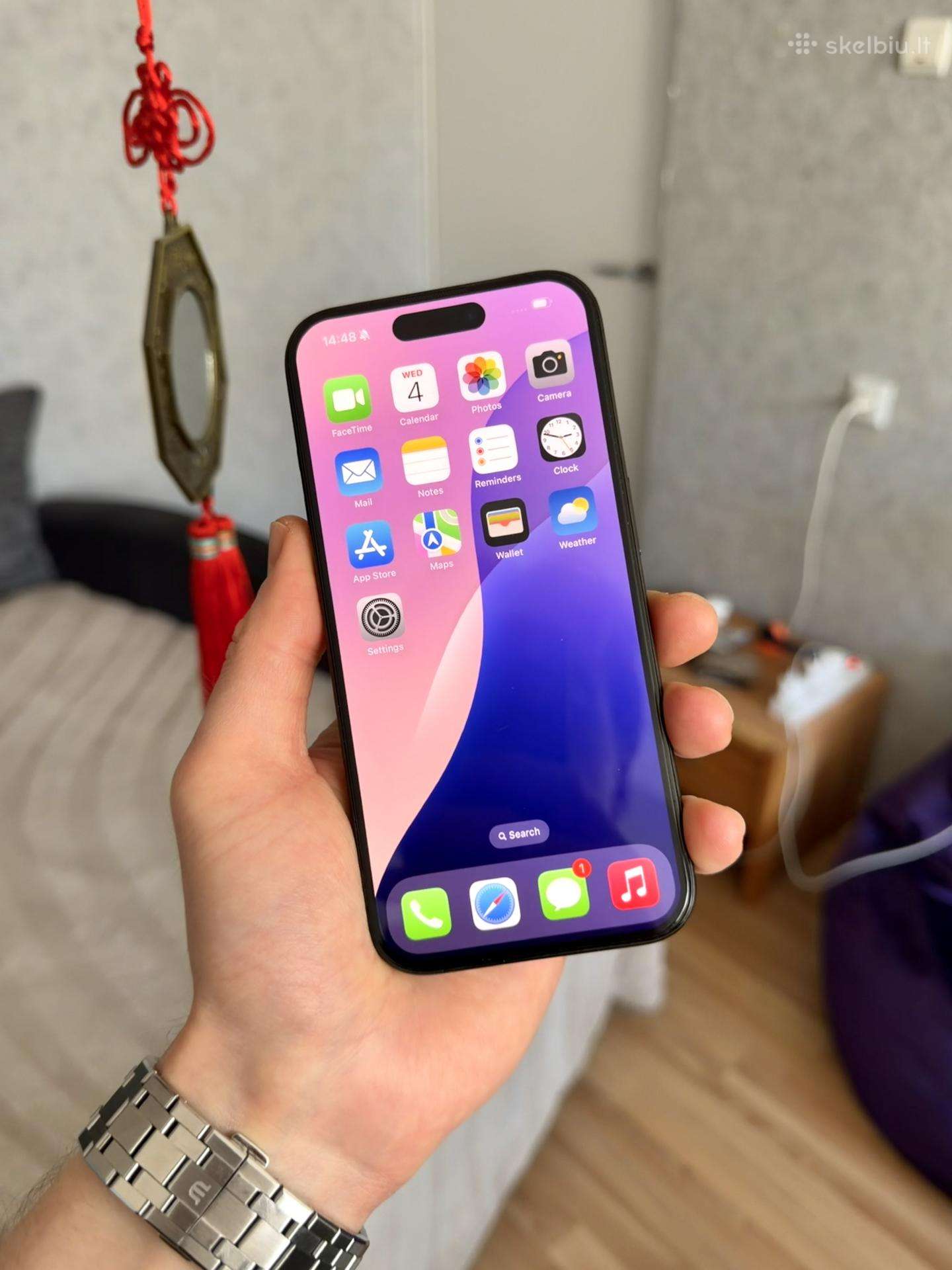 iPhone 15 Pro Black Titanium