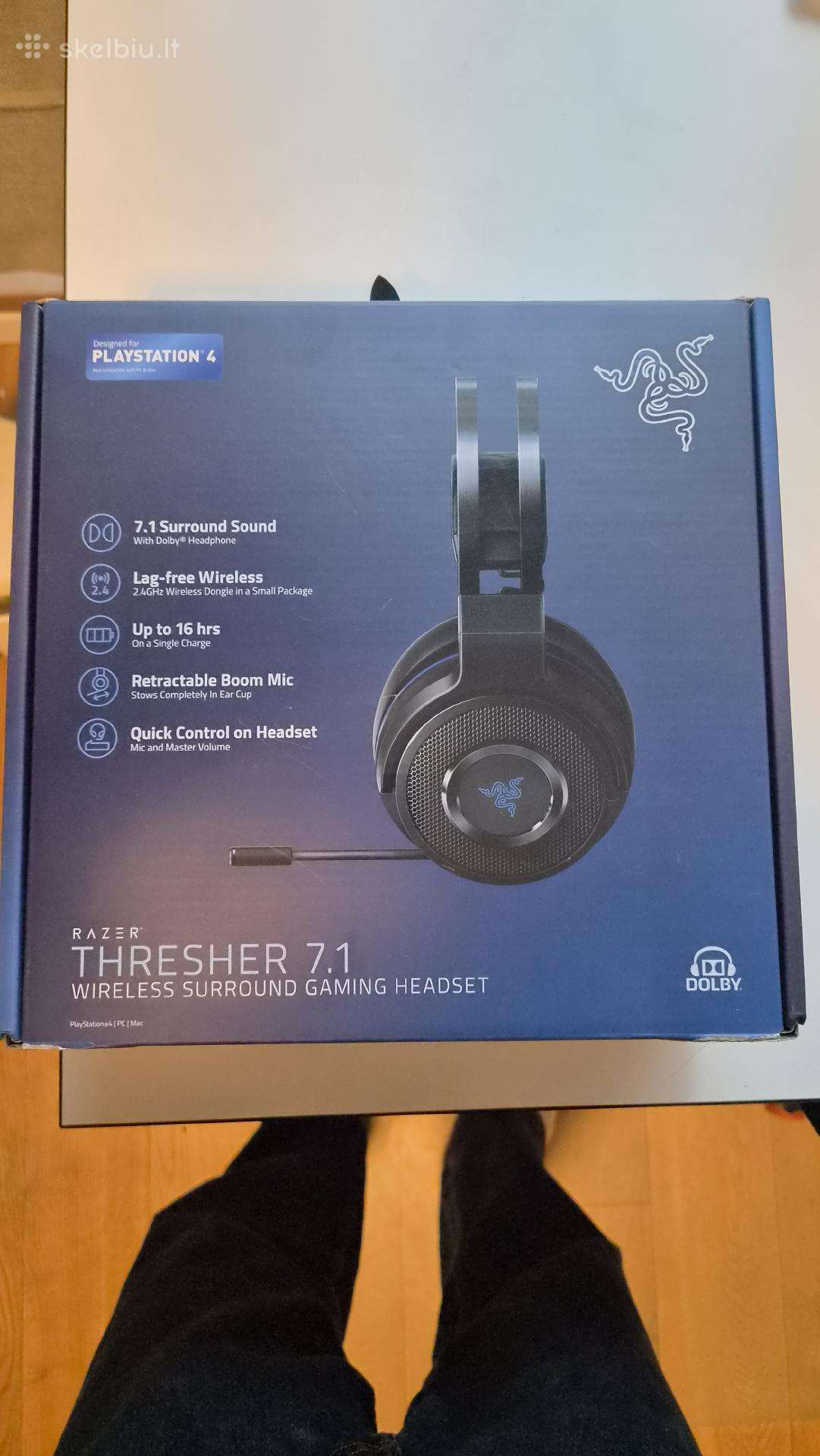 Razer thresher 7.1 wireless suround gaming headset