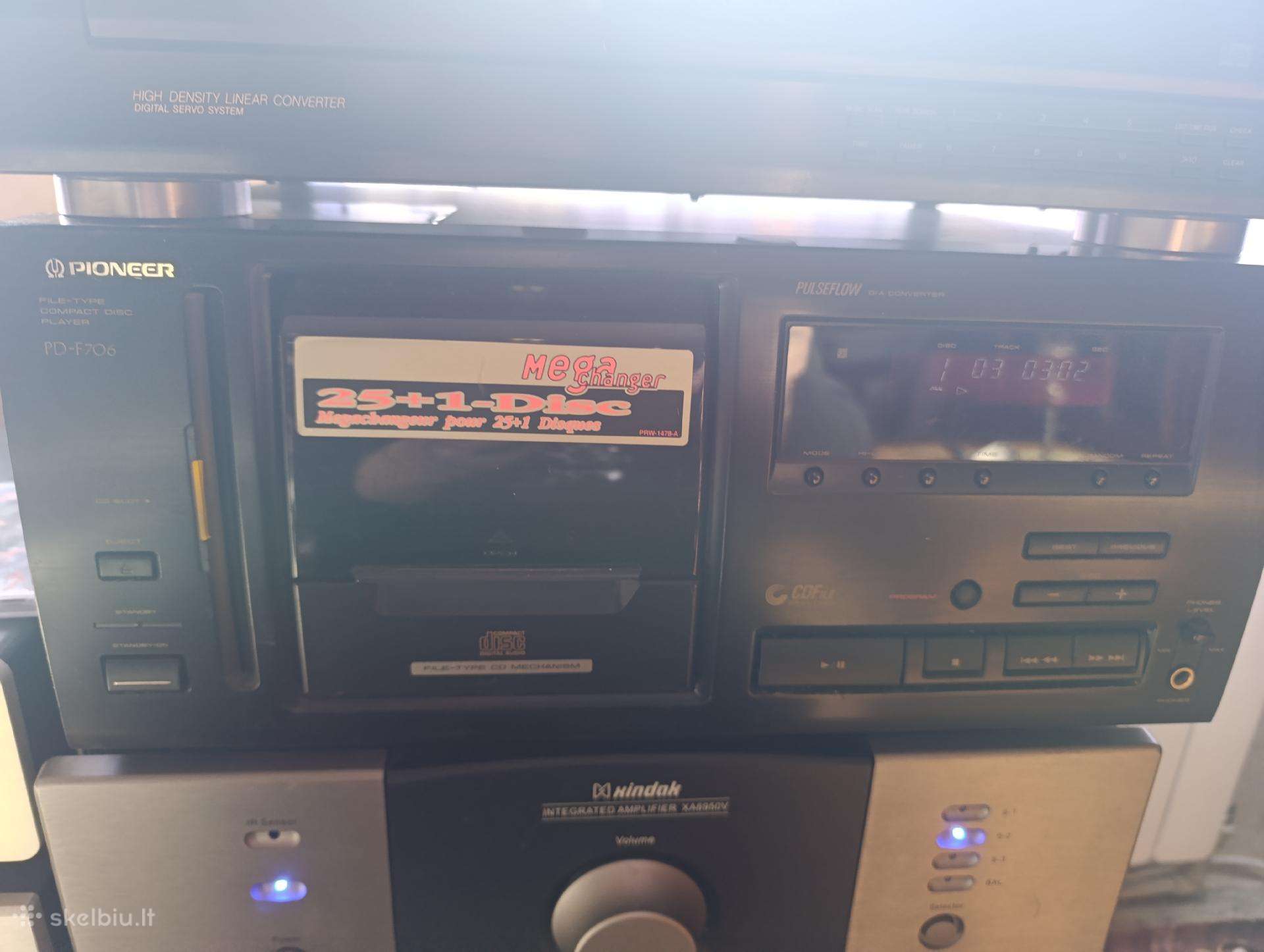 CD grotuvas Pioneer Pd-f706.