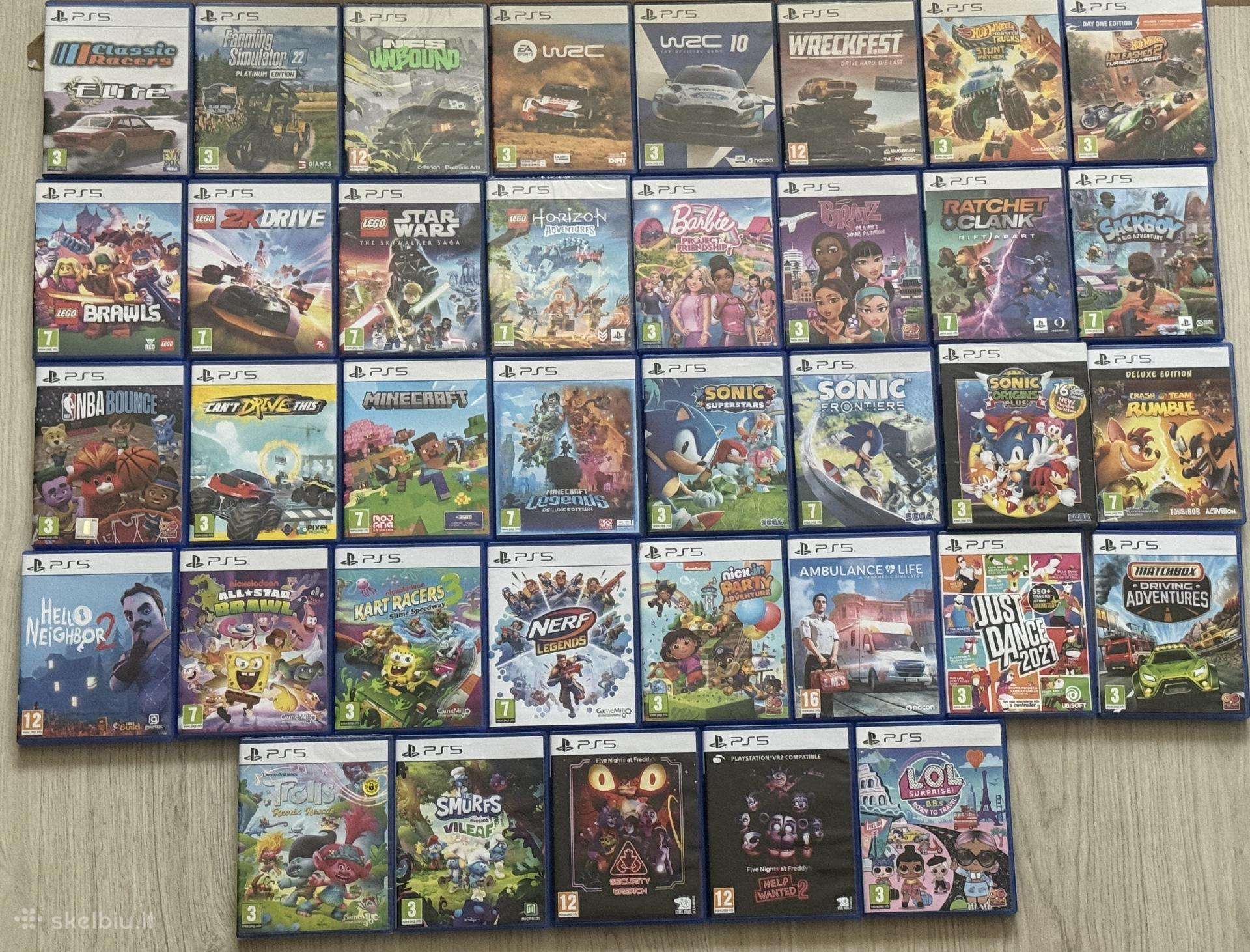 Ps5/ps4 vaikiski žaidimai