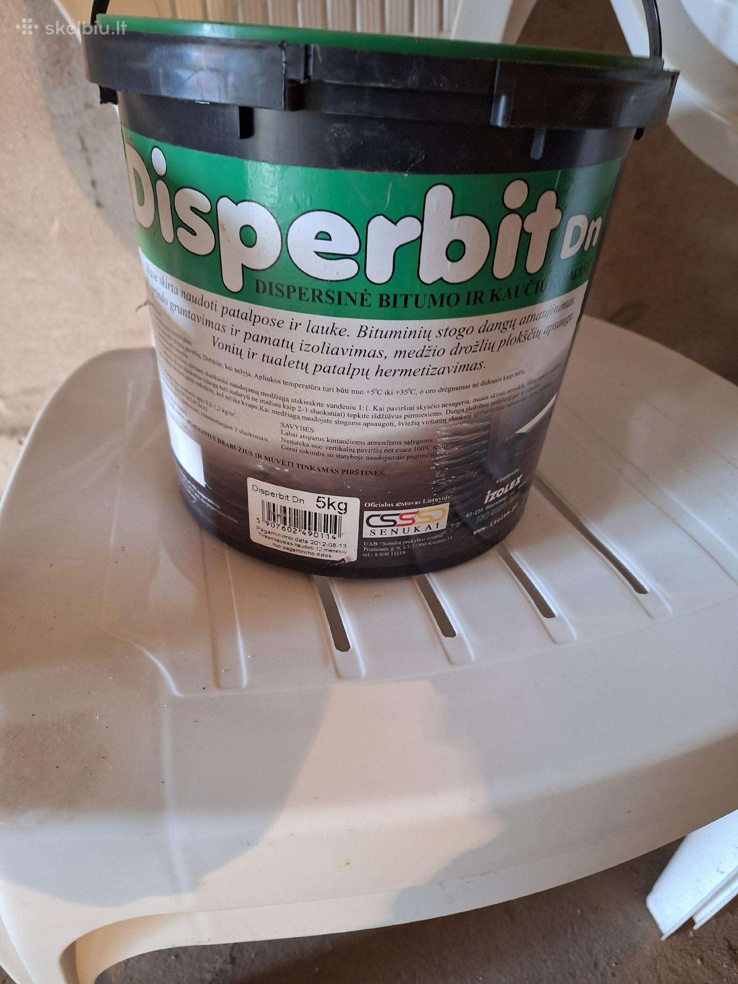 Parduodama mastika Disperbit