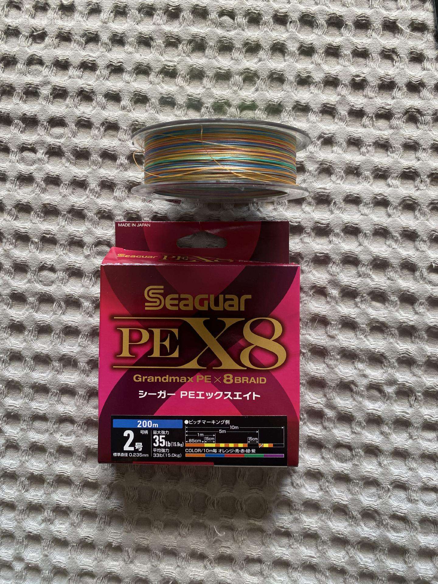 150-160m Seaguar pintas valas