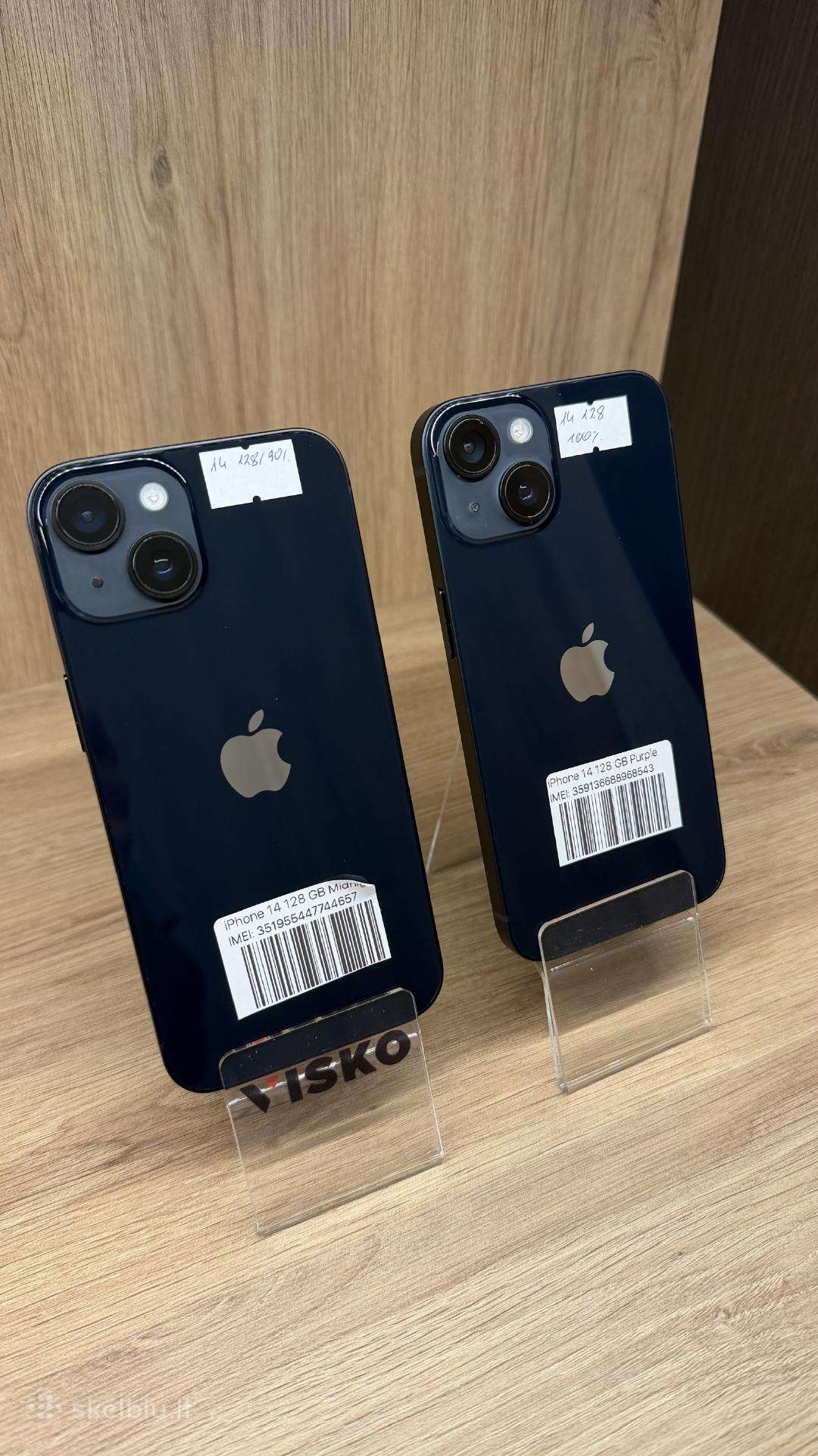 Naudoti iPhone 14 128gb