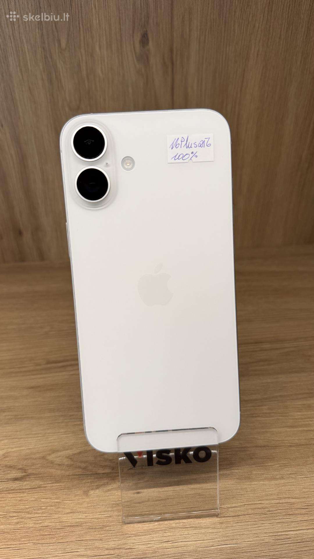 Apple iPhone 16 Plus 256gb Baterija-100%