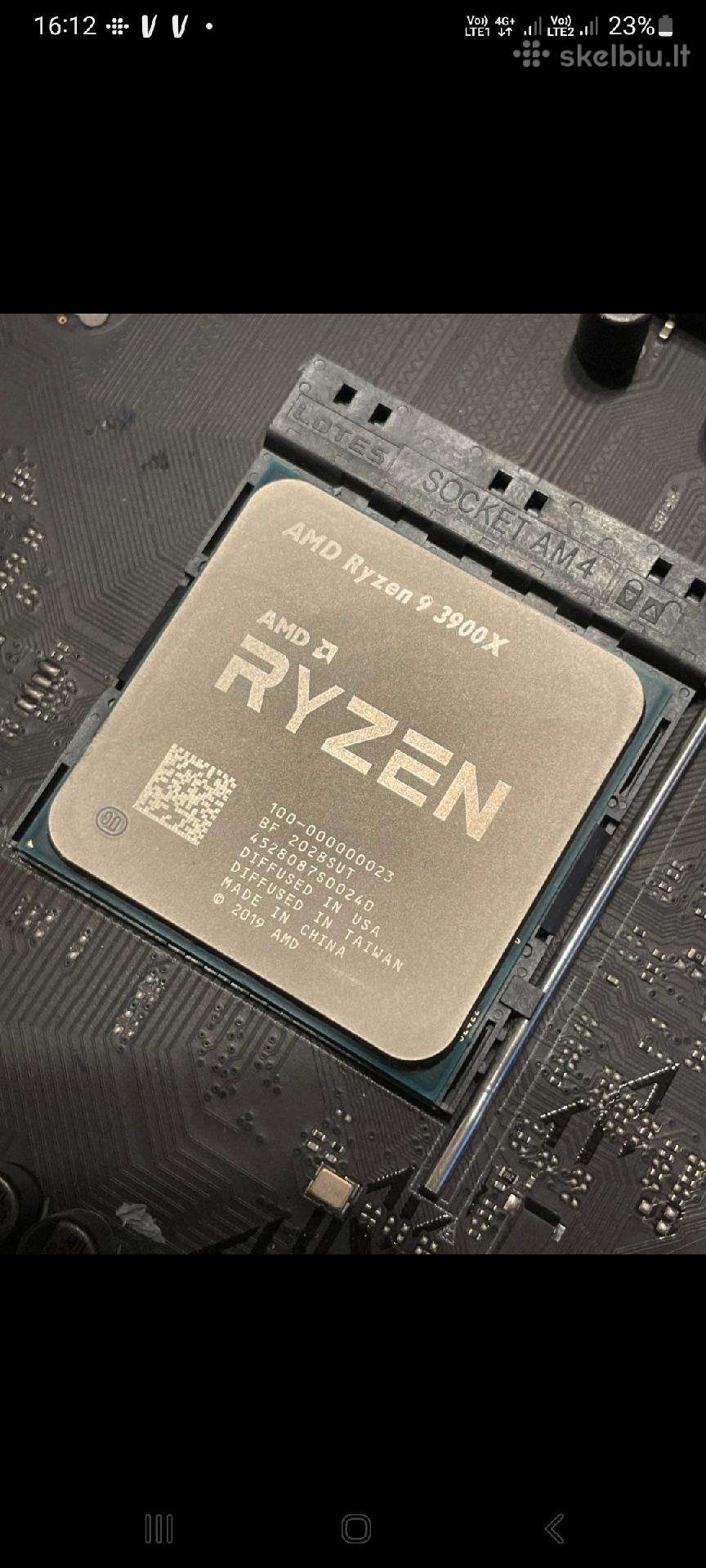 Ryzen 9 3900x procesorius