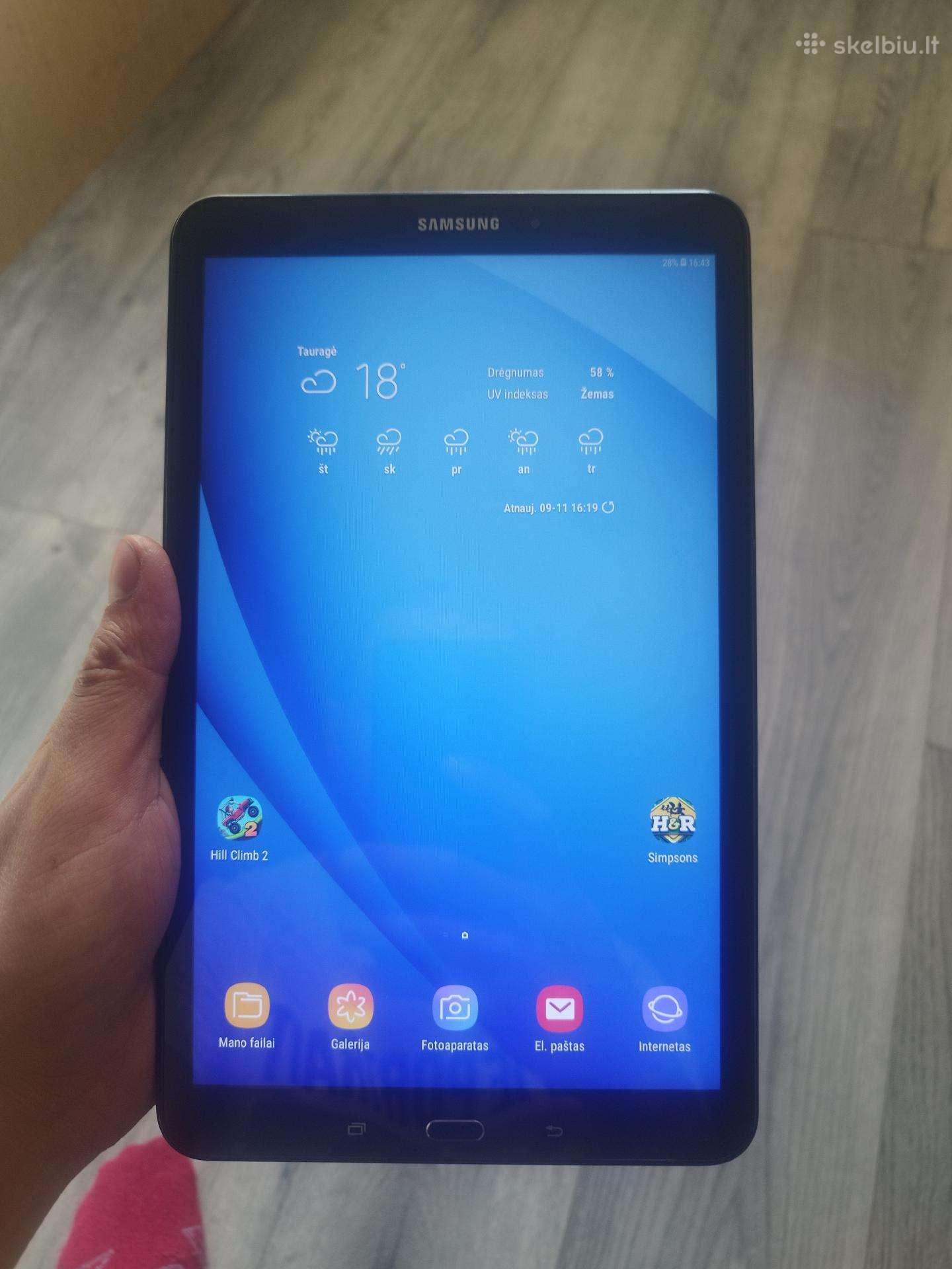 Samsung tab A Sm-t580 32gb
