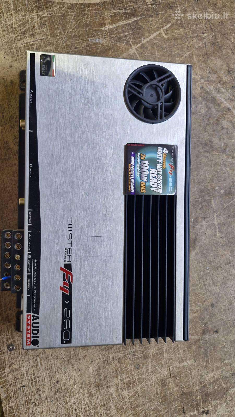 Automobilinis stiprintuvąs „Audio System Twister"