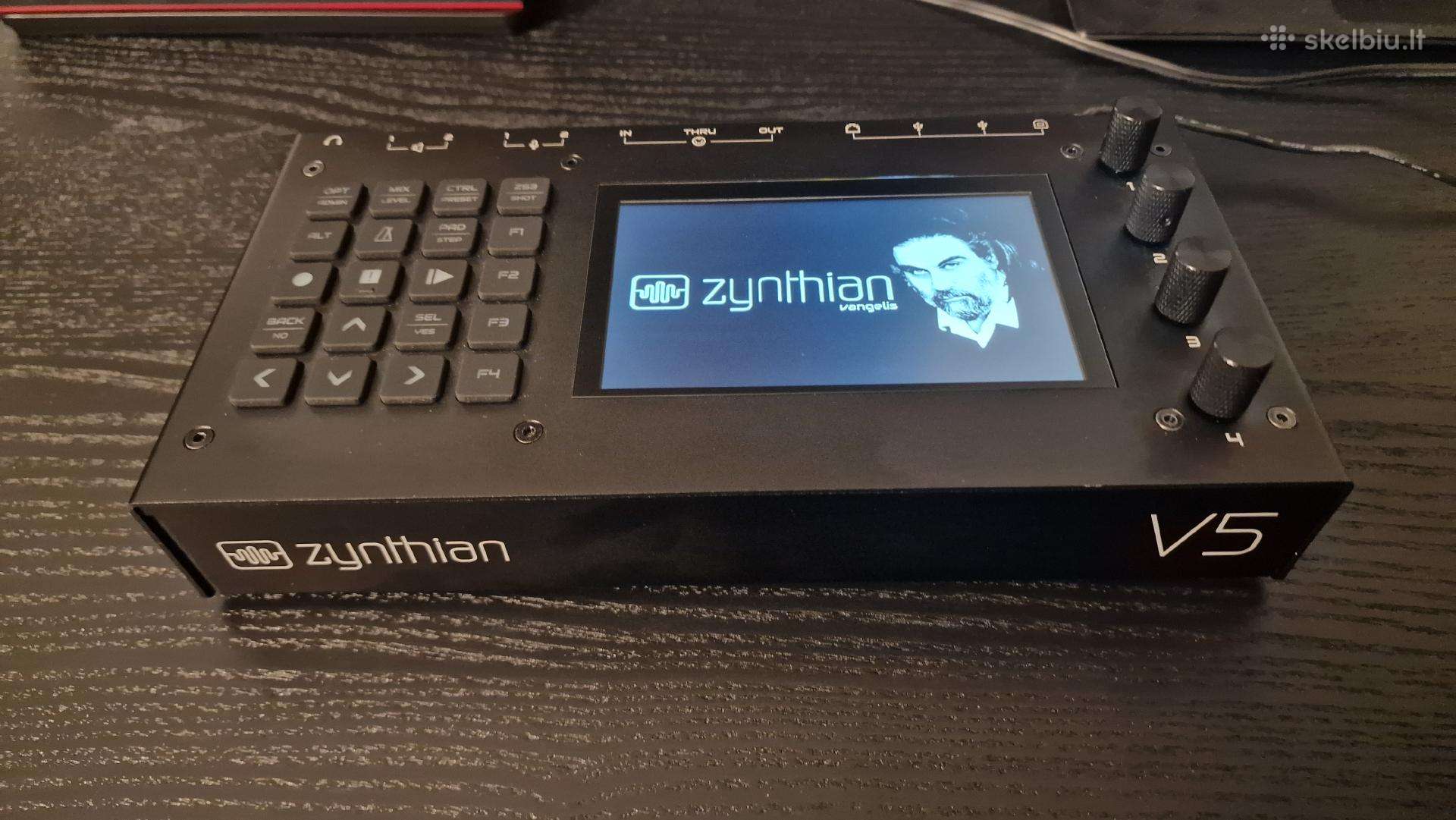 Zynthian V5.1 naujausios kartos garso kompiuteris