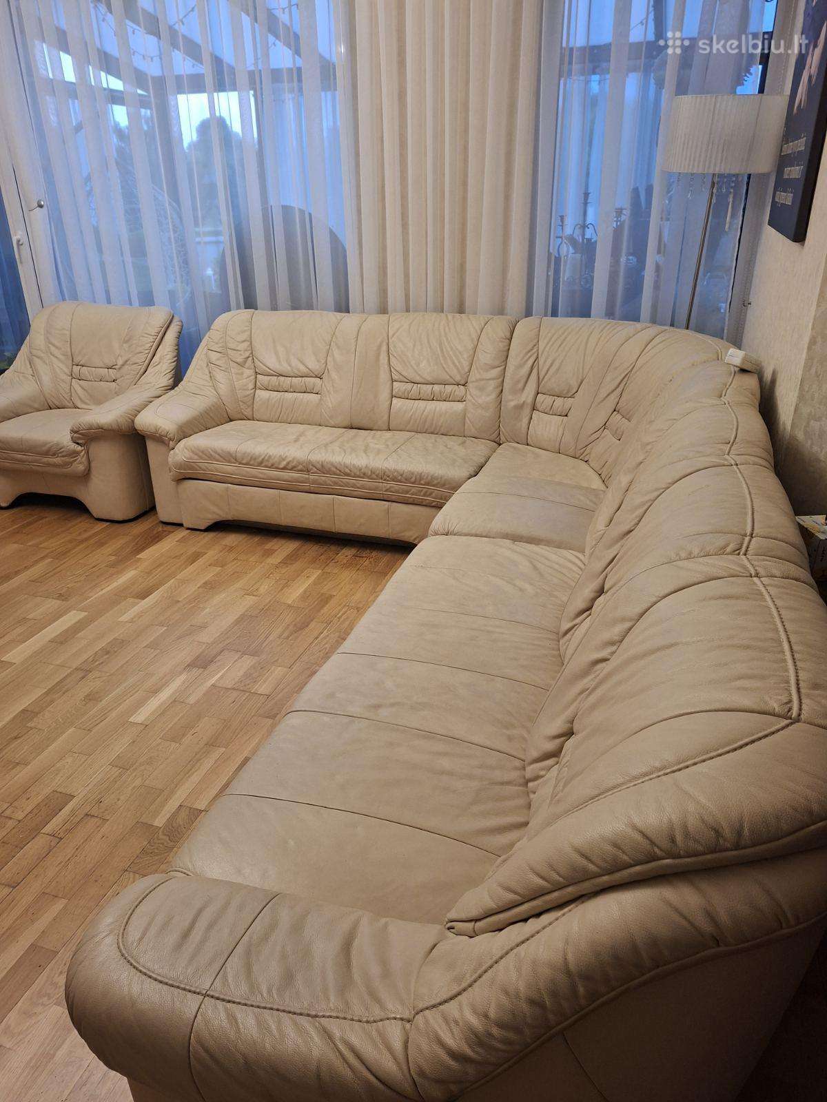 Parduodu odinį kampą